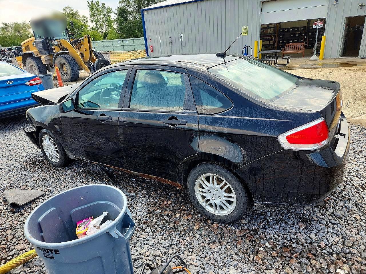 2011 Ford Focus Se Black vin: 1FAHP3FN4BW161007