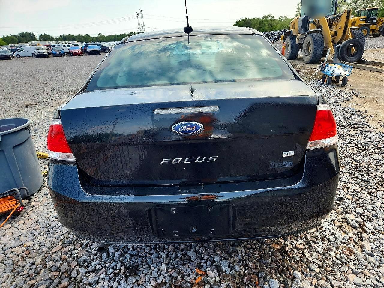 2011 Ford Focus Se Black vin: 1FAHP3FN4BW161007