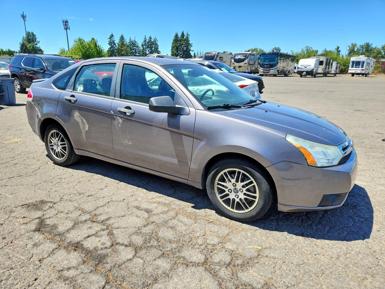 2011 Ford Focus Se Gray vin: 1FAHP3FN4BW181788