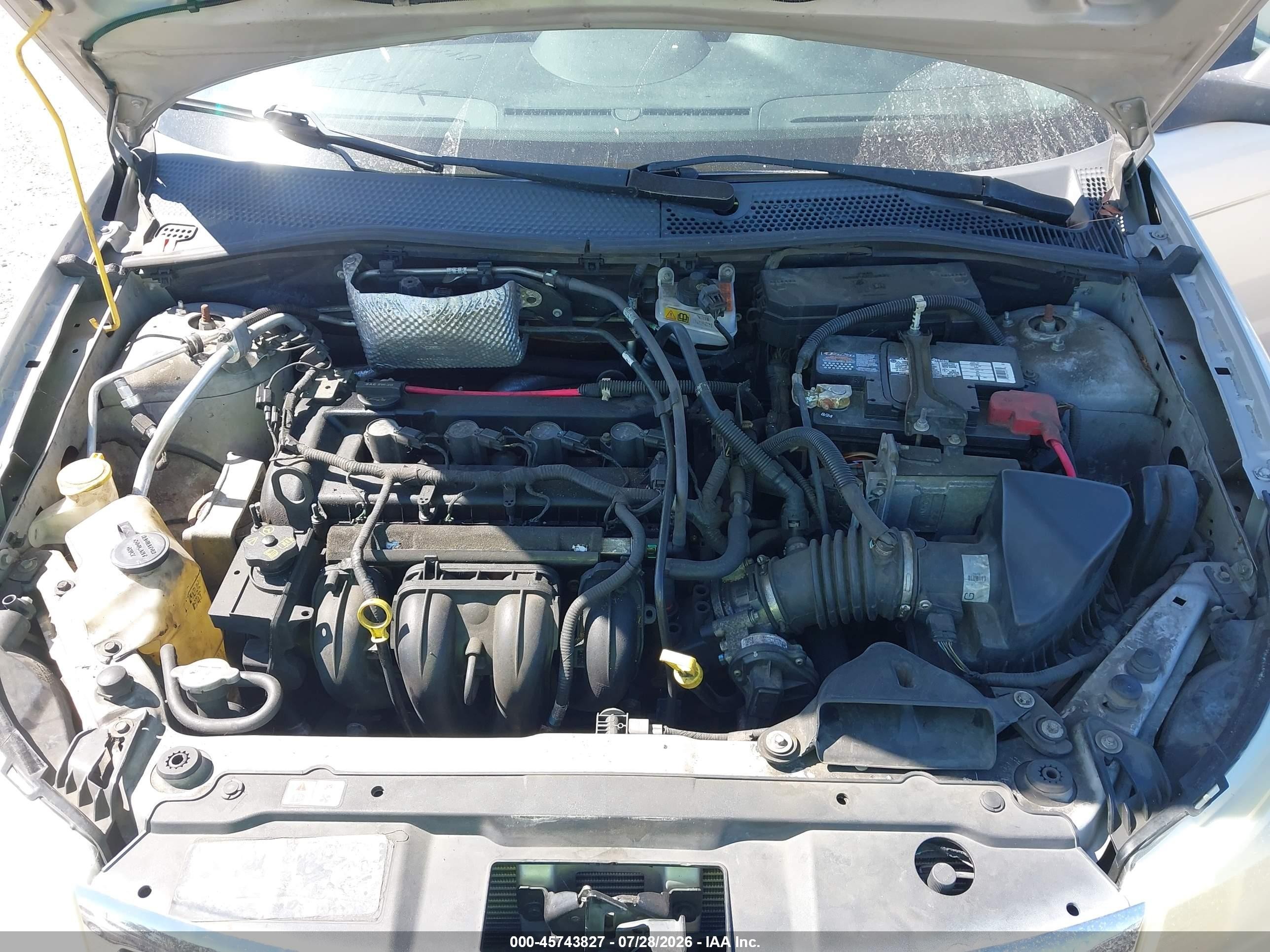 2011 Ford Focus Se Gray vin: 1FAHP3FN4BW198459
