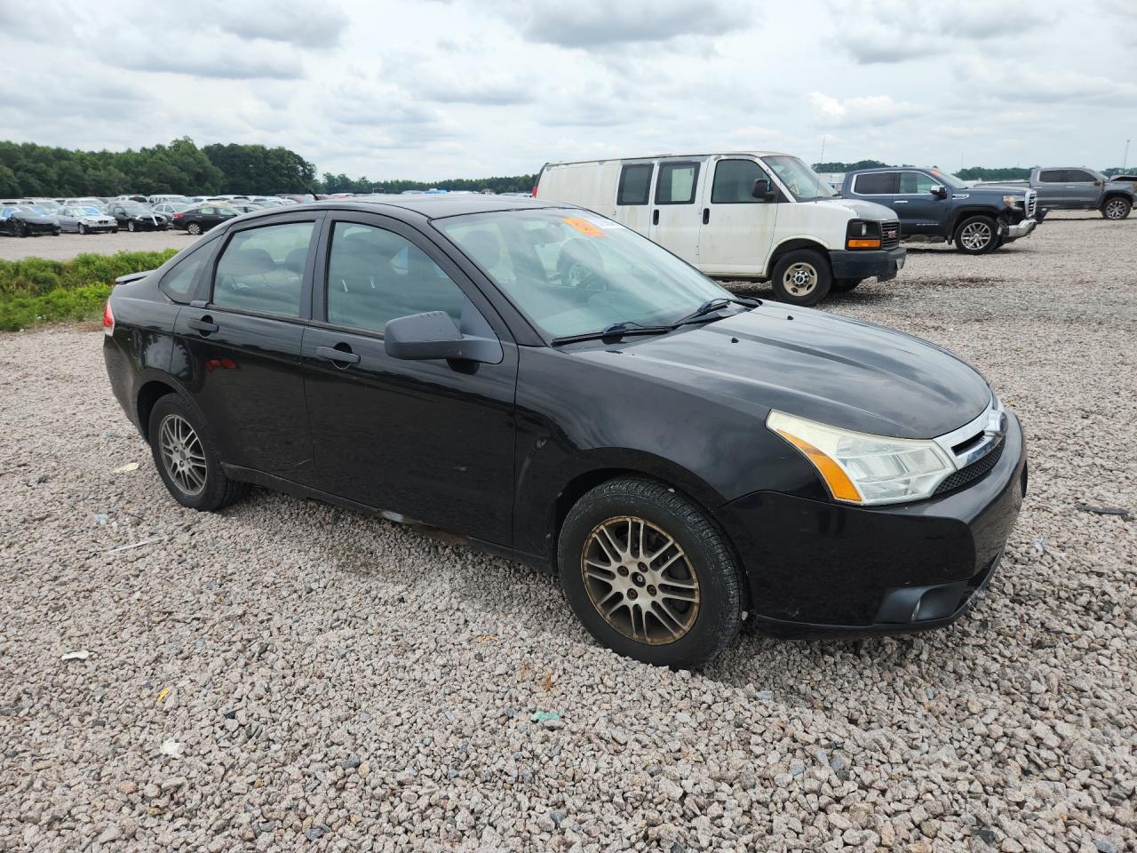 2010 Ford Focus Black vin: 1FAHP3FN5AW150113