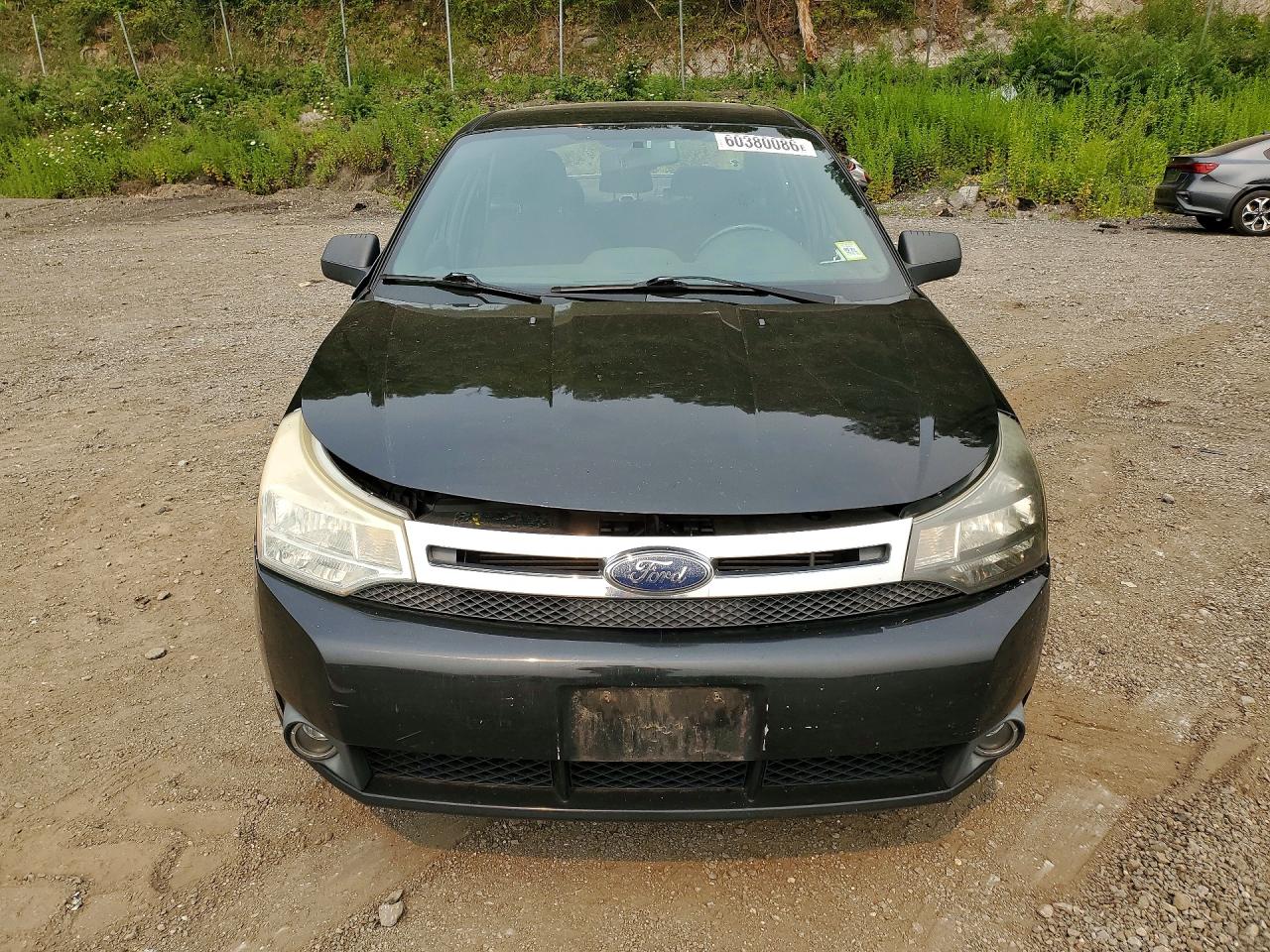 2010 Ford Focus Se Black vin: 1FAHP3FN5AW213968