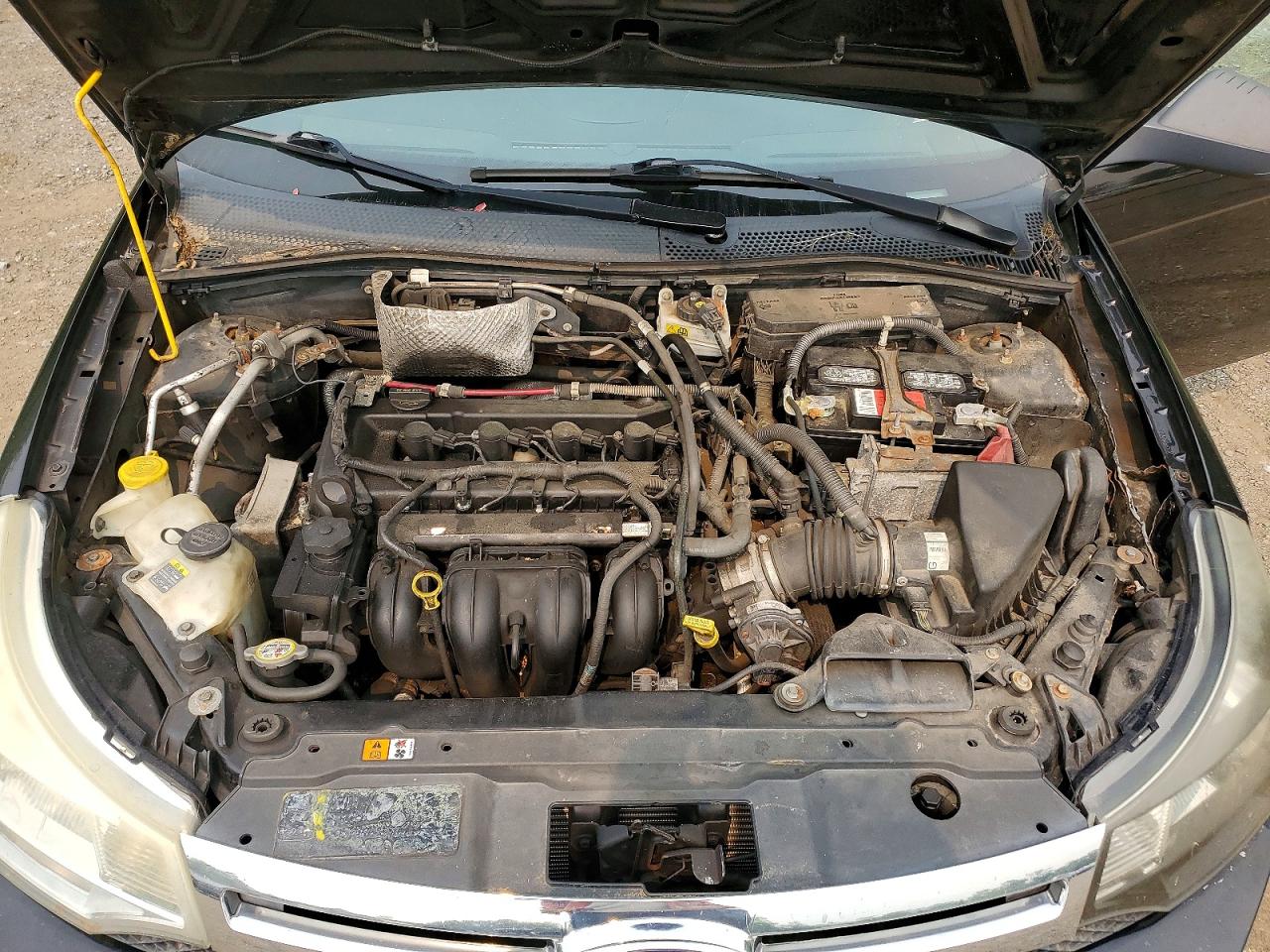 2010 Ford Focus Se Black vin: 1FAHP3FN5AW213968