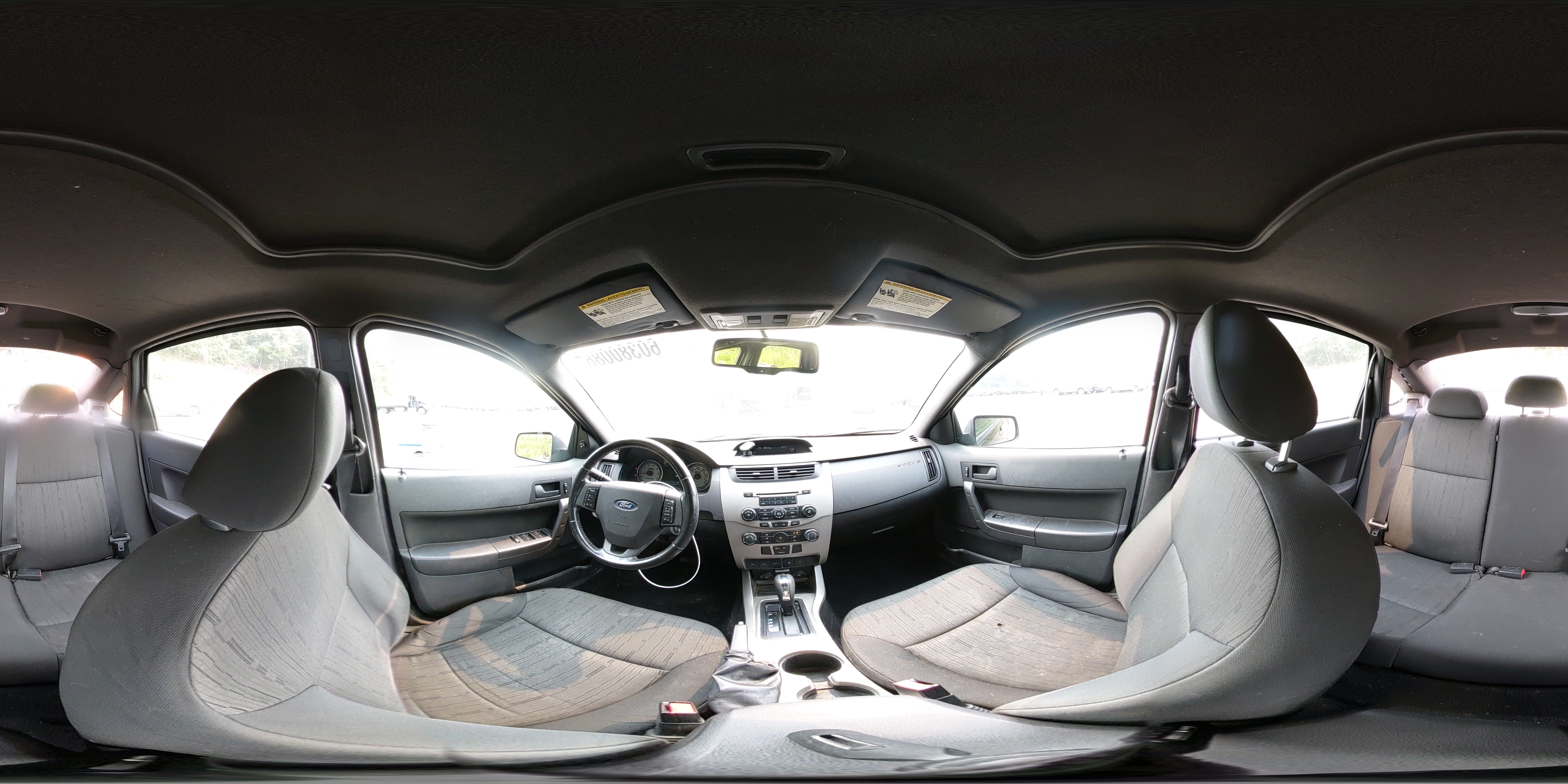 2010 Ford Focus Se Black vin: 1FAHP3FN5AW213968