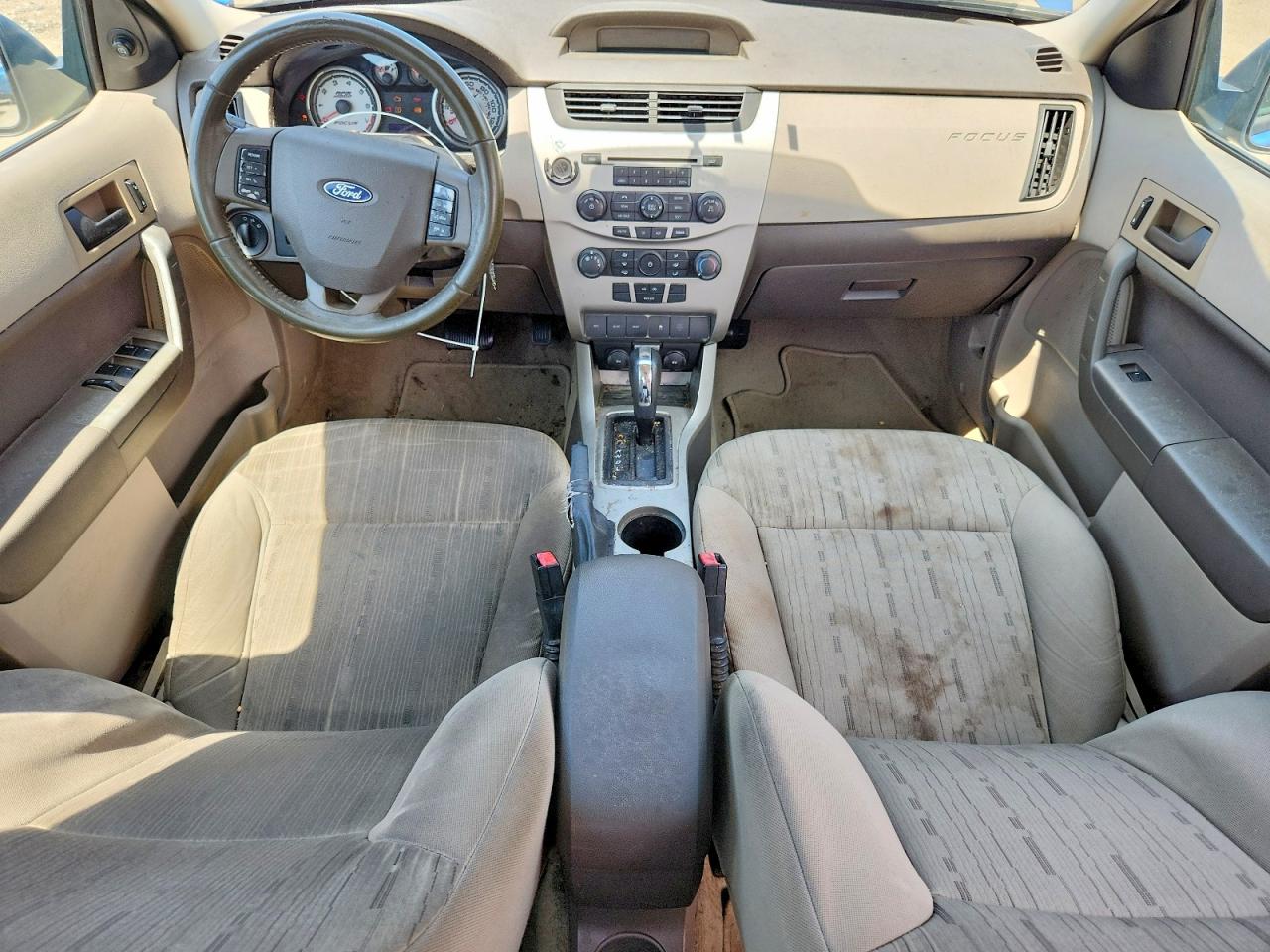 2010 Ford Focus Se Blue vin: 1FAHP3FN5AW248302