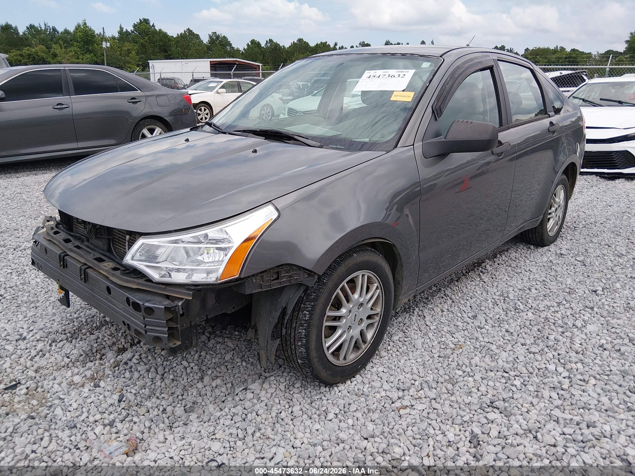 2010 Ford Focus Se Gray vin: 1FAHP3FN5AW253922
