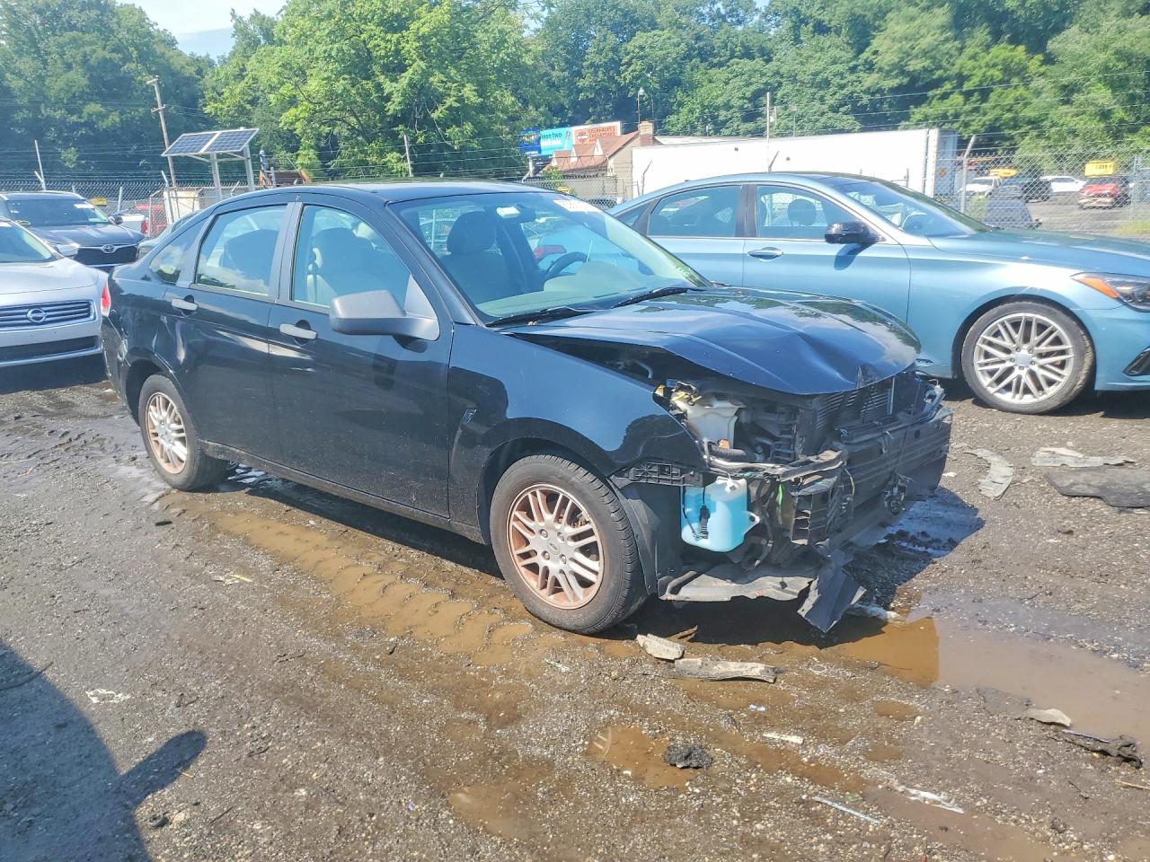 2010 Ford Focus Se Черный vin: 1FAHP3FN5AW266217