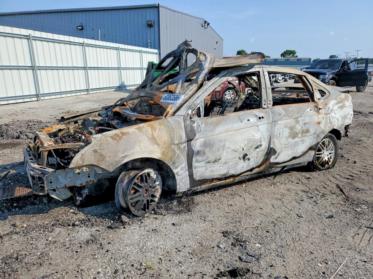 2010 Ford Focus Se Burn vin: 1FAHP3FN5AW284961
