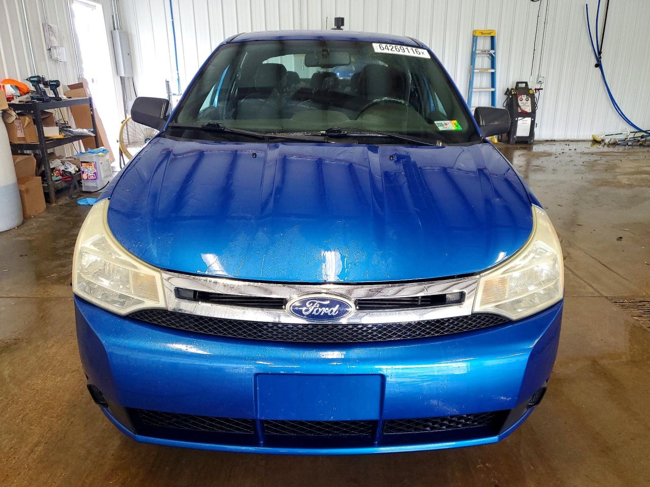 2011 Ford Focus Se Blue vin: 1FAHP3FN5BW111278