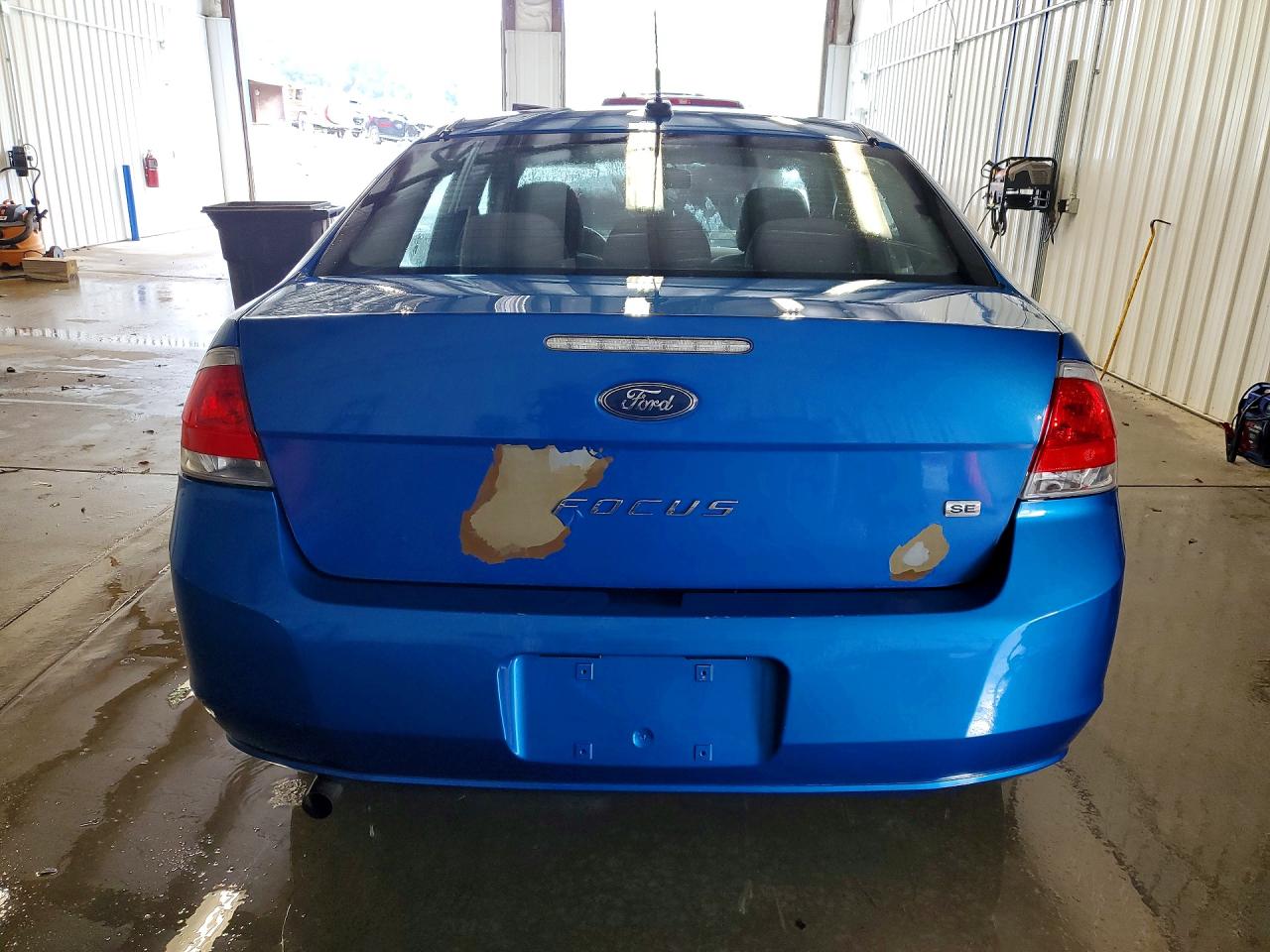2011 Ford Focus Se Blue vin: 1FAHP3FN5BW111278