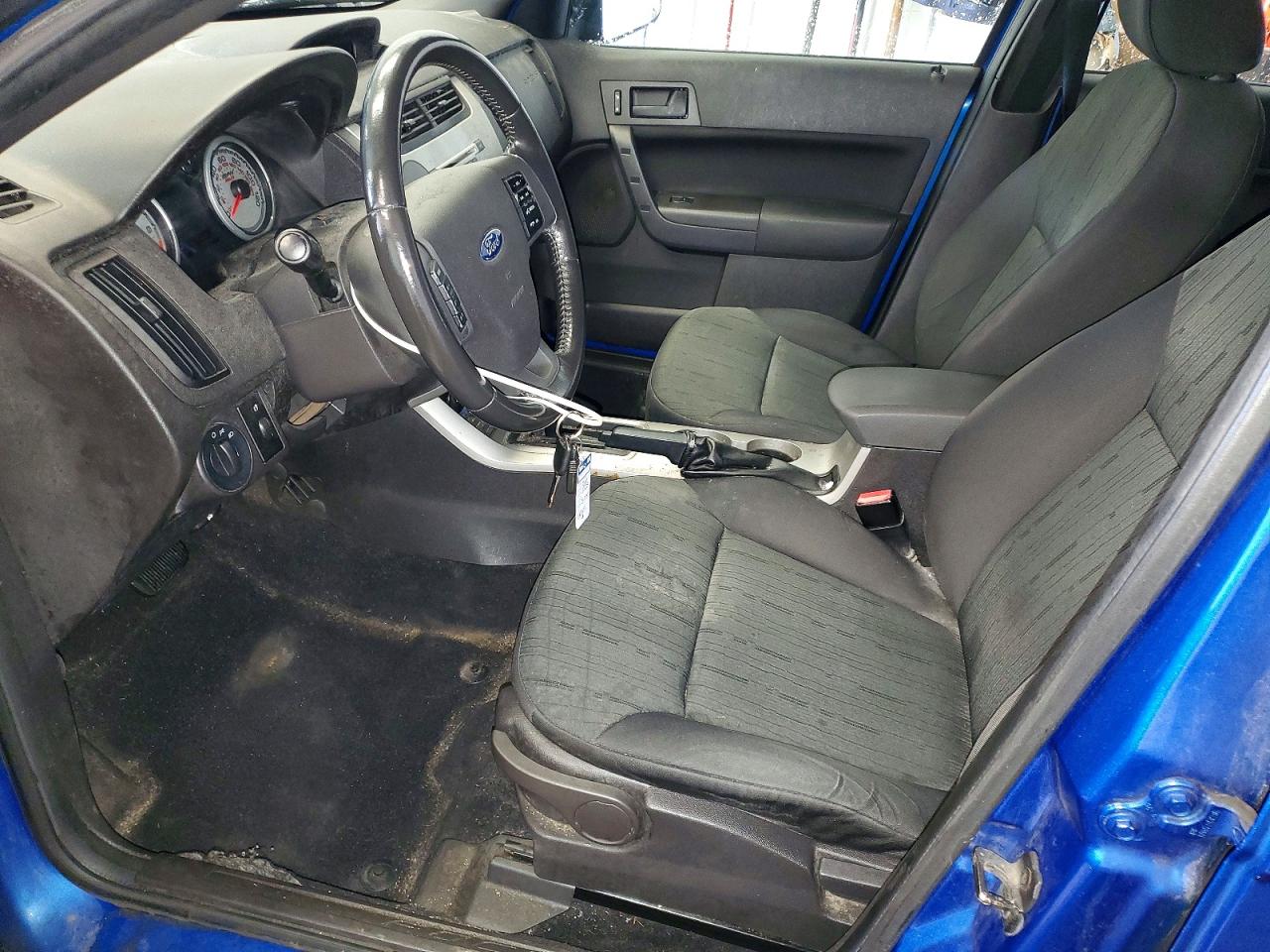 2011 Ford Focus Se Blue vin: 1FAHP3FN5BW111278