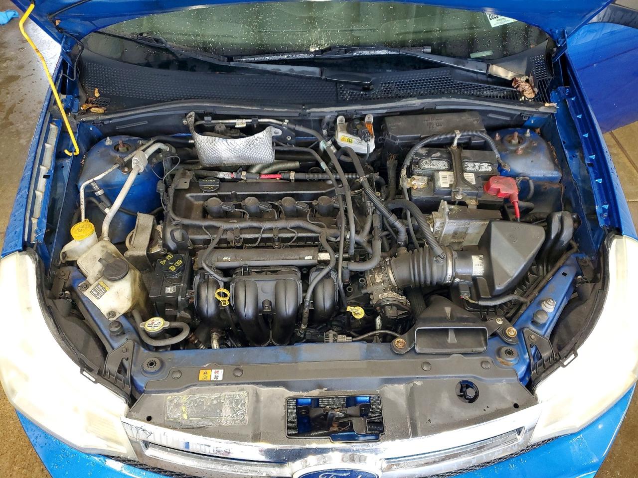 2011 Ford Focus Se Blue vin: 1FAHP3FN5BW111278