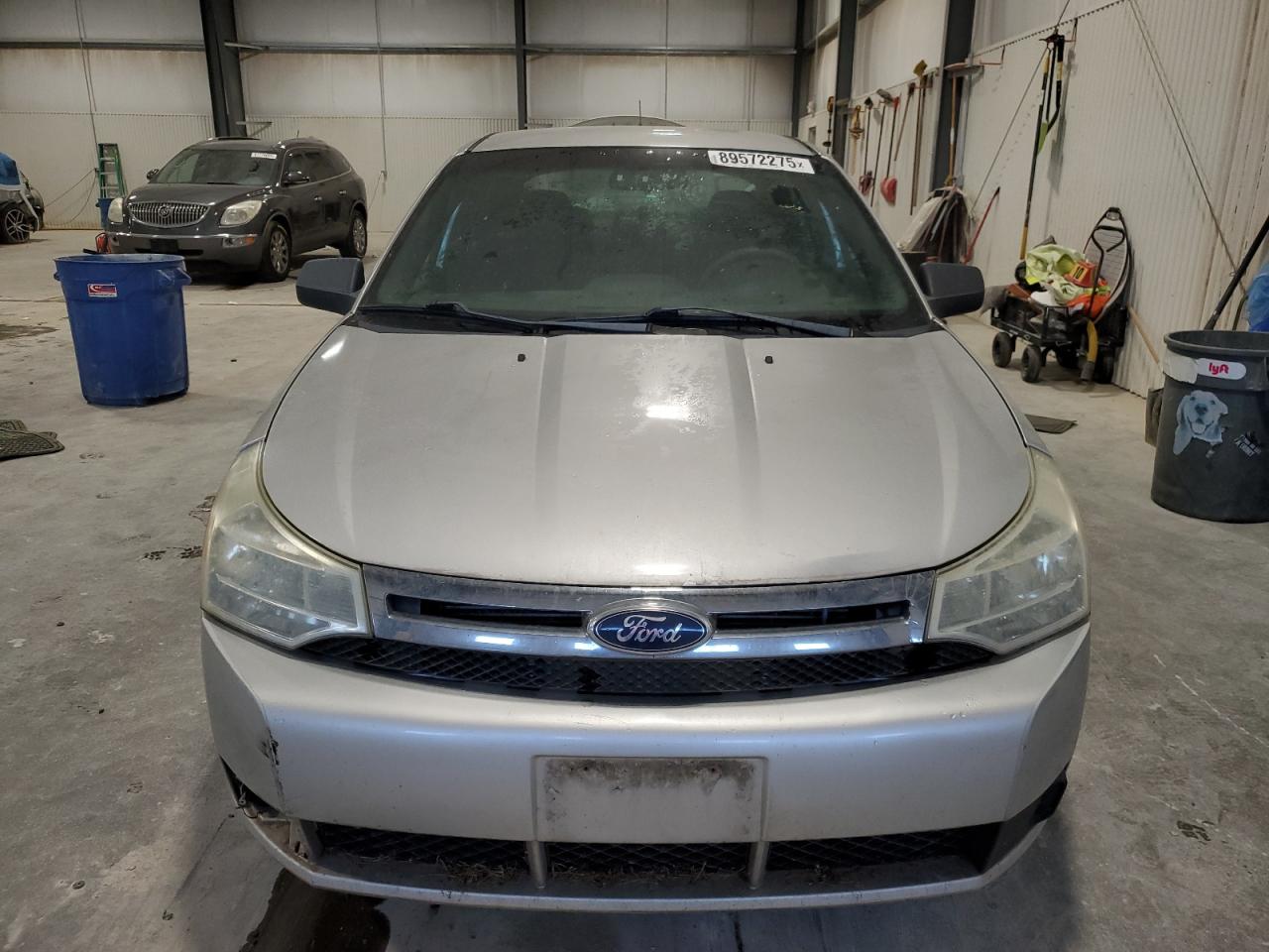 2011 Ford Focus Se Silver vin: 1FAHP3FN5BW117968