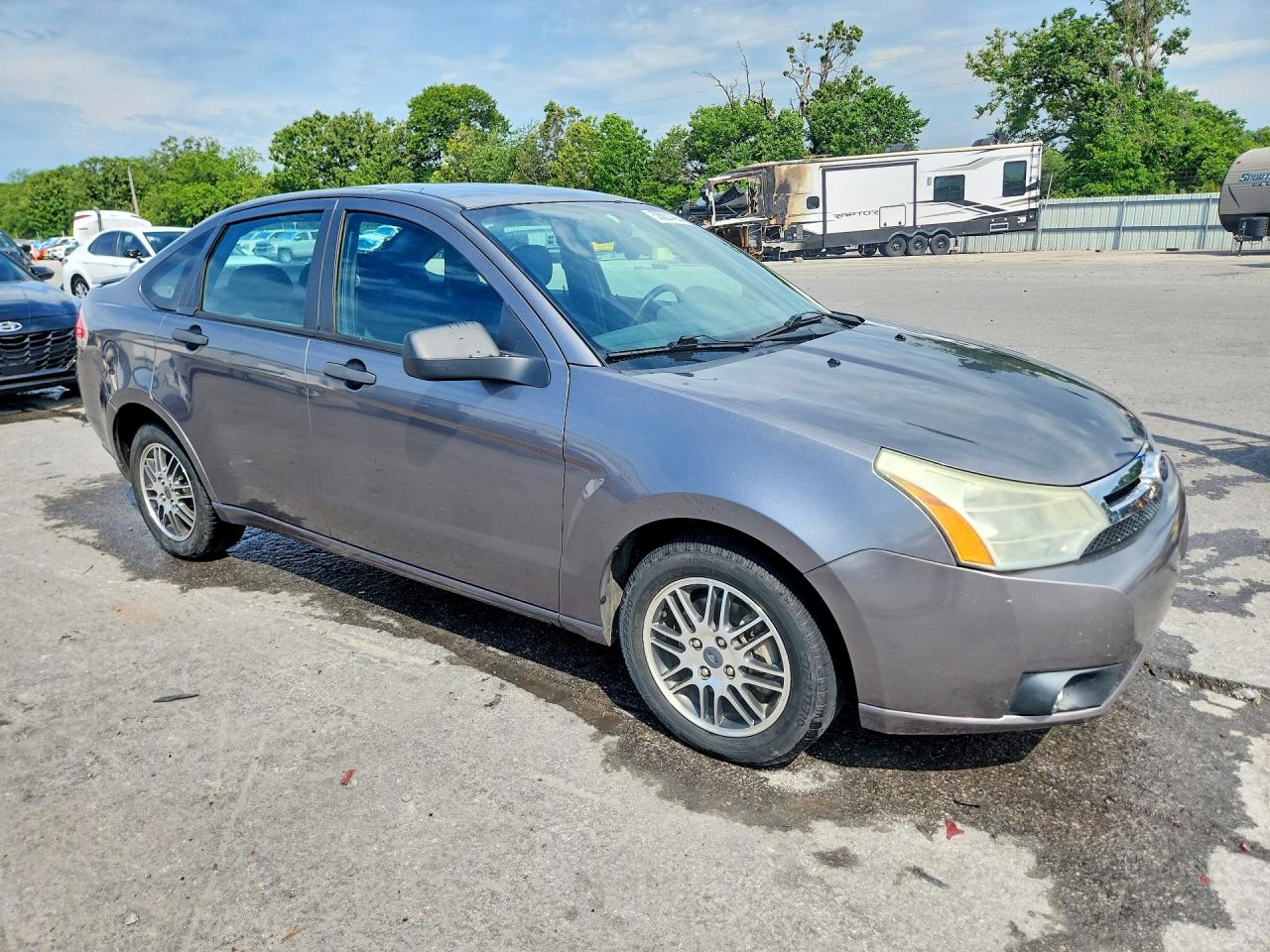 2011 Ford Focus Se Gray vin: 1FAHP3FN5BW128923