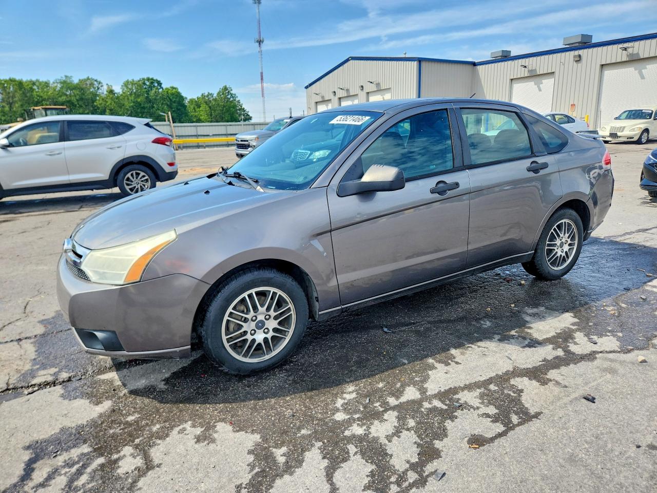 2011 Ford Focus Se Gray vin: 1FAHP3FN5BW128923