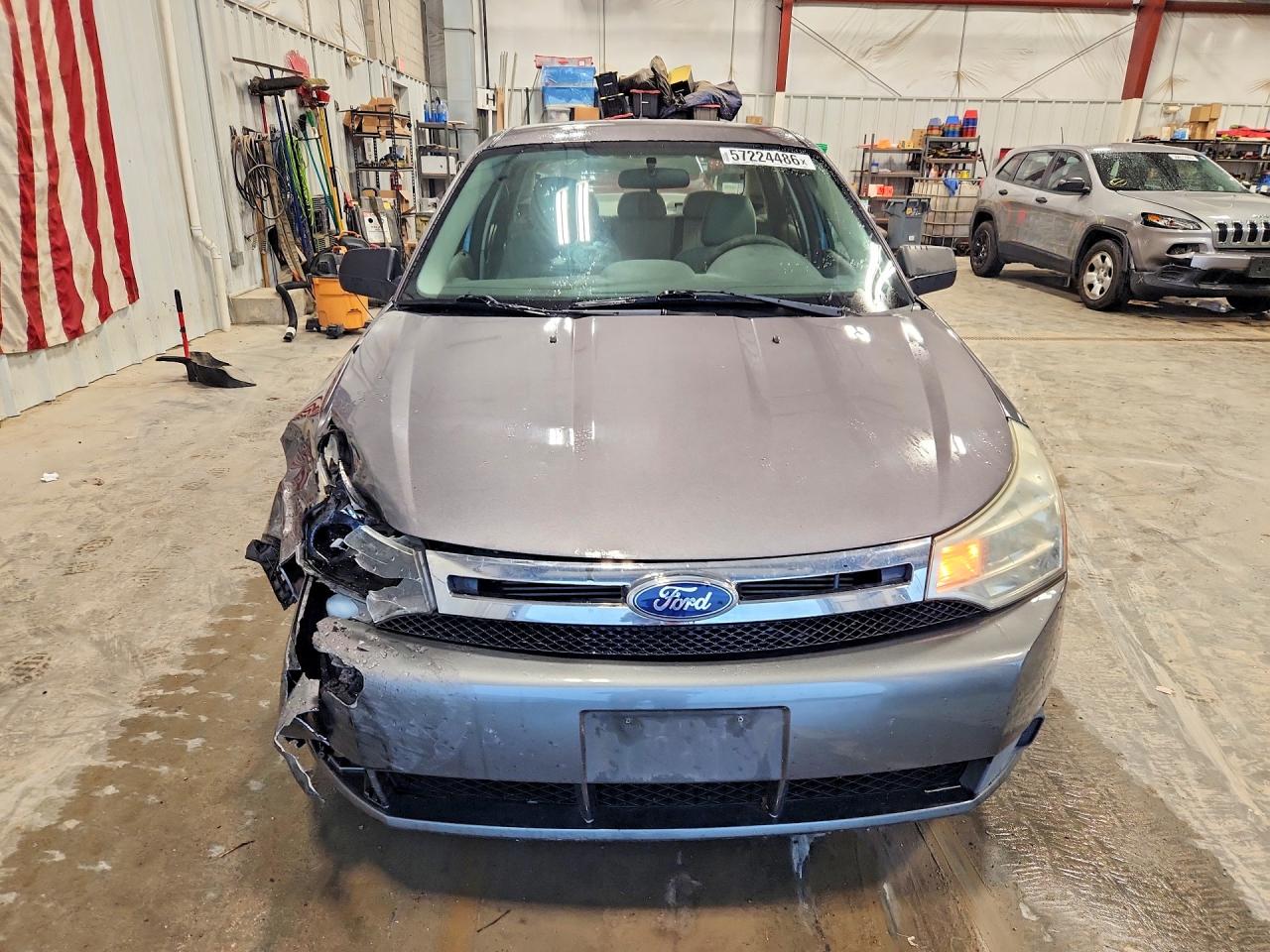 2011 Ford Focus Se Gray vin: 1FAHP3FN5BW133412