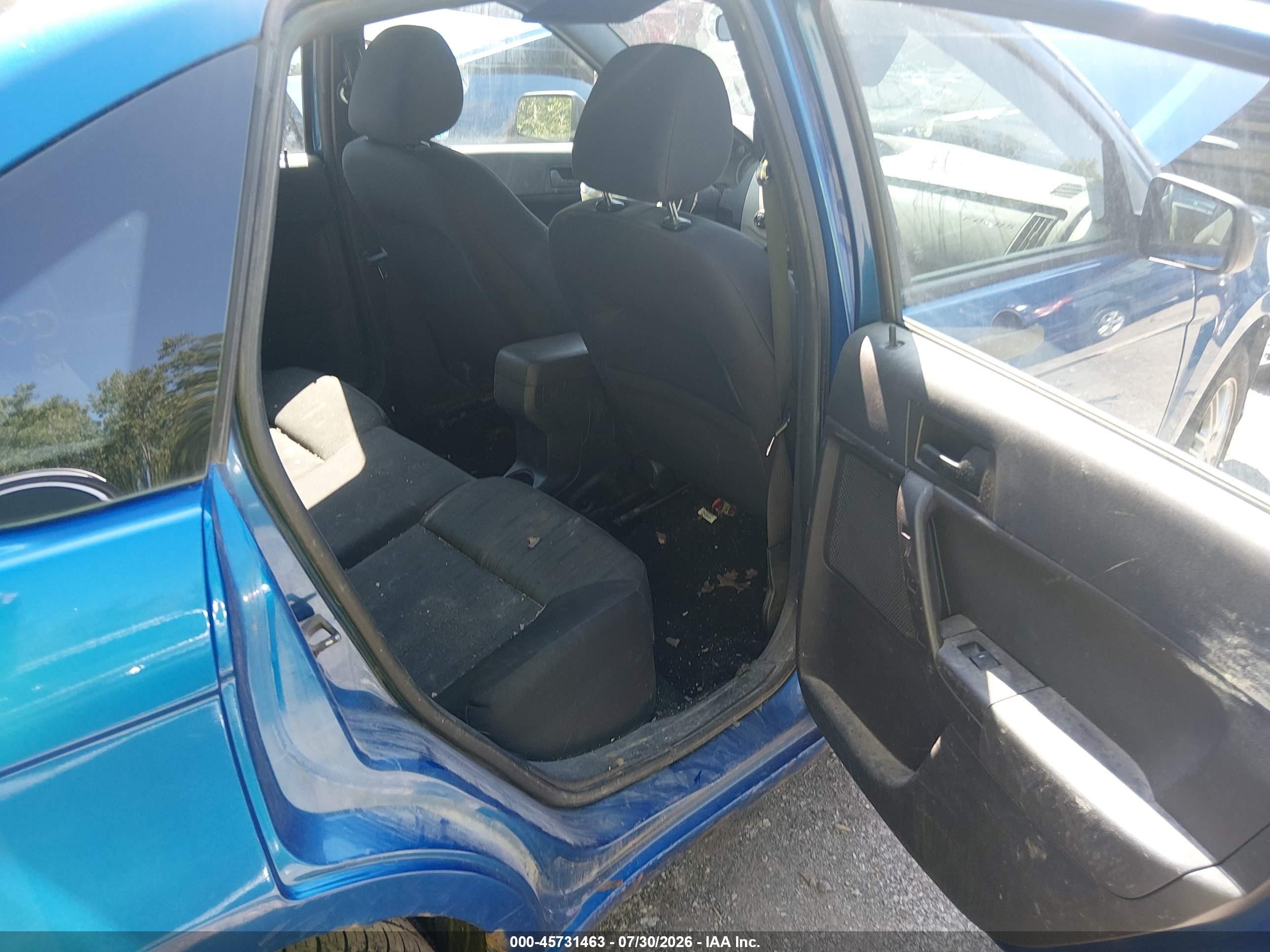 2011 Ford Focus Se Blue vin: 1FAHP3FN5BW144944