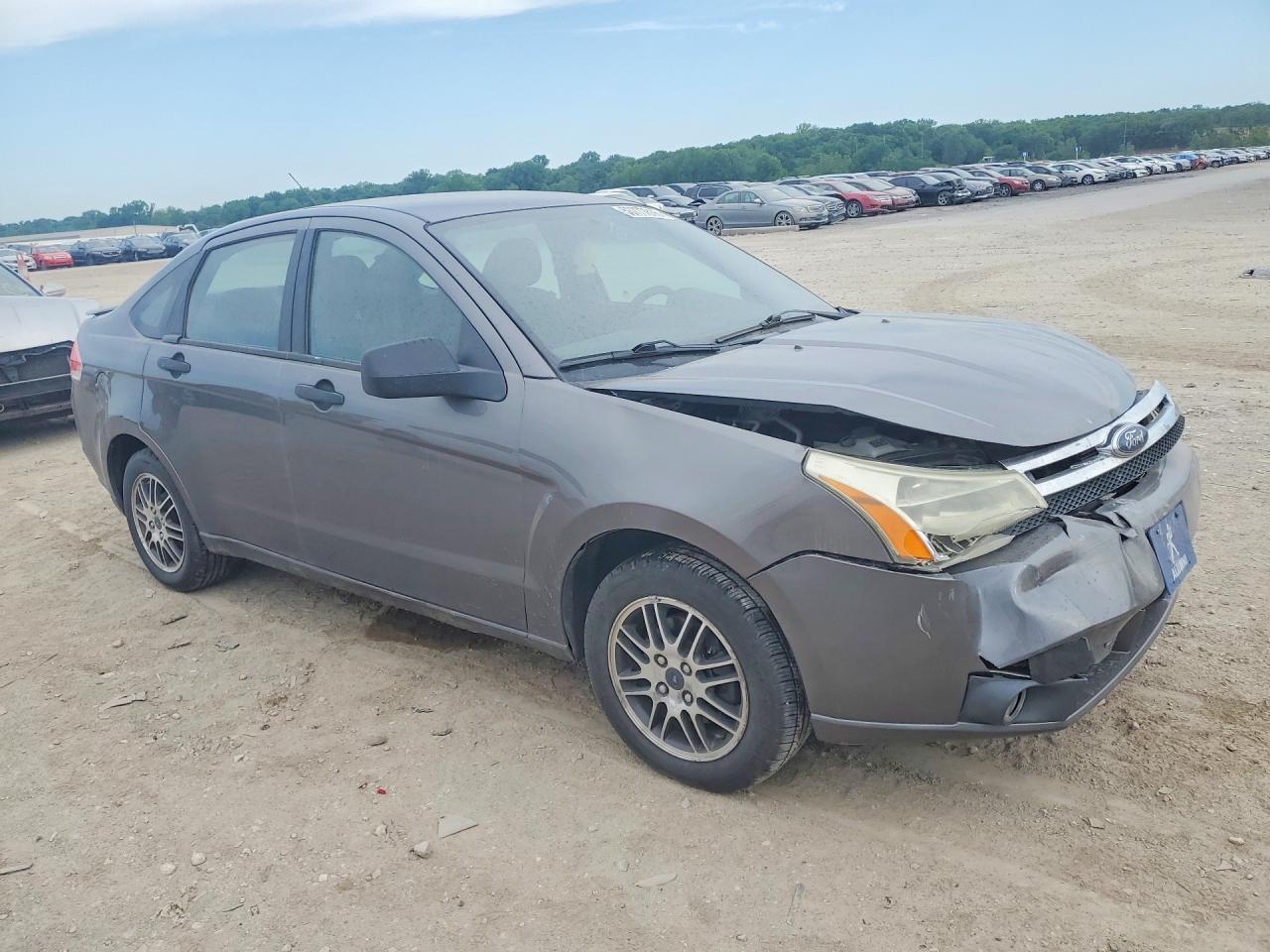 2010 Ford Focus Se Gray vin: 1FAHP3FN6AW208813
