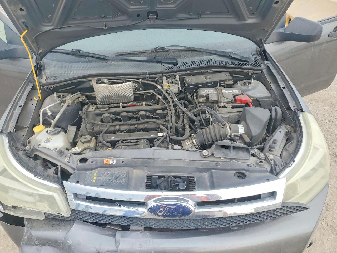 2010 Ford Focus Se Gray vin: 1FAHP3FN6AW208813