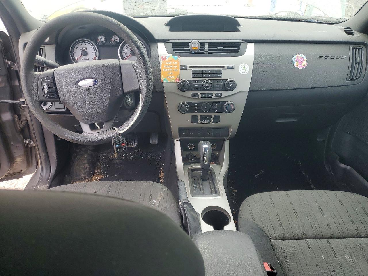 2010 Ford Focus Se Gray vin: 1FAHP3FN6AW208813