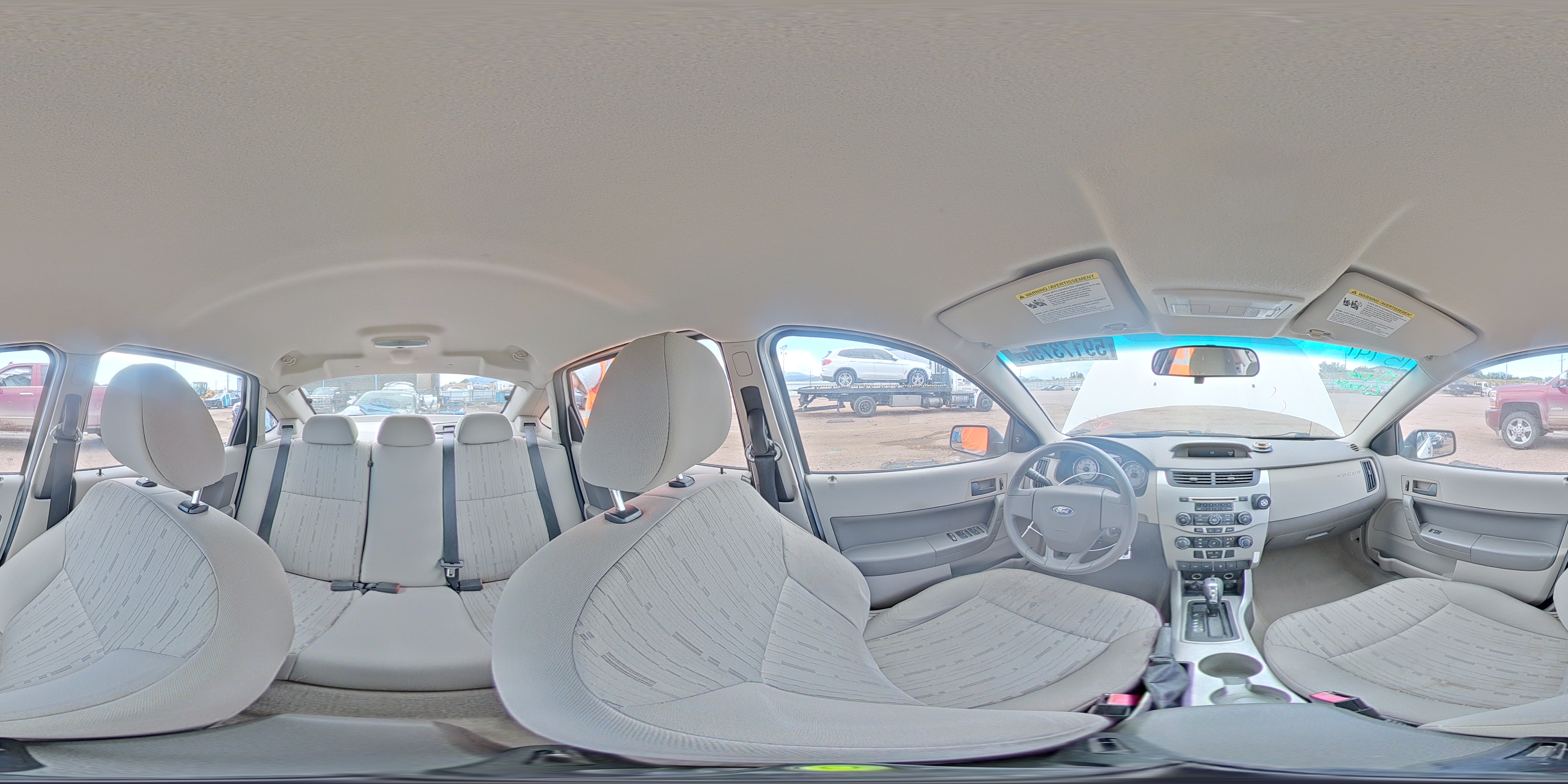 2010 Ford Focus White vin: 1FAHP3FN6AW222792