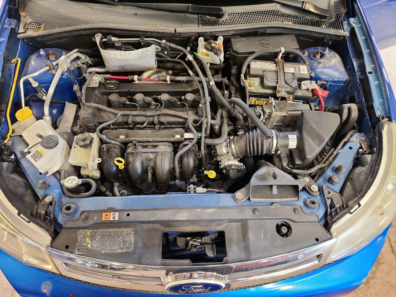 2010 Ford Focus Se Blue vin: 1FAHP3FN6AW266436