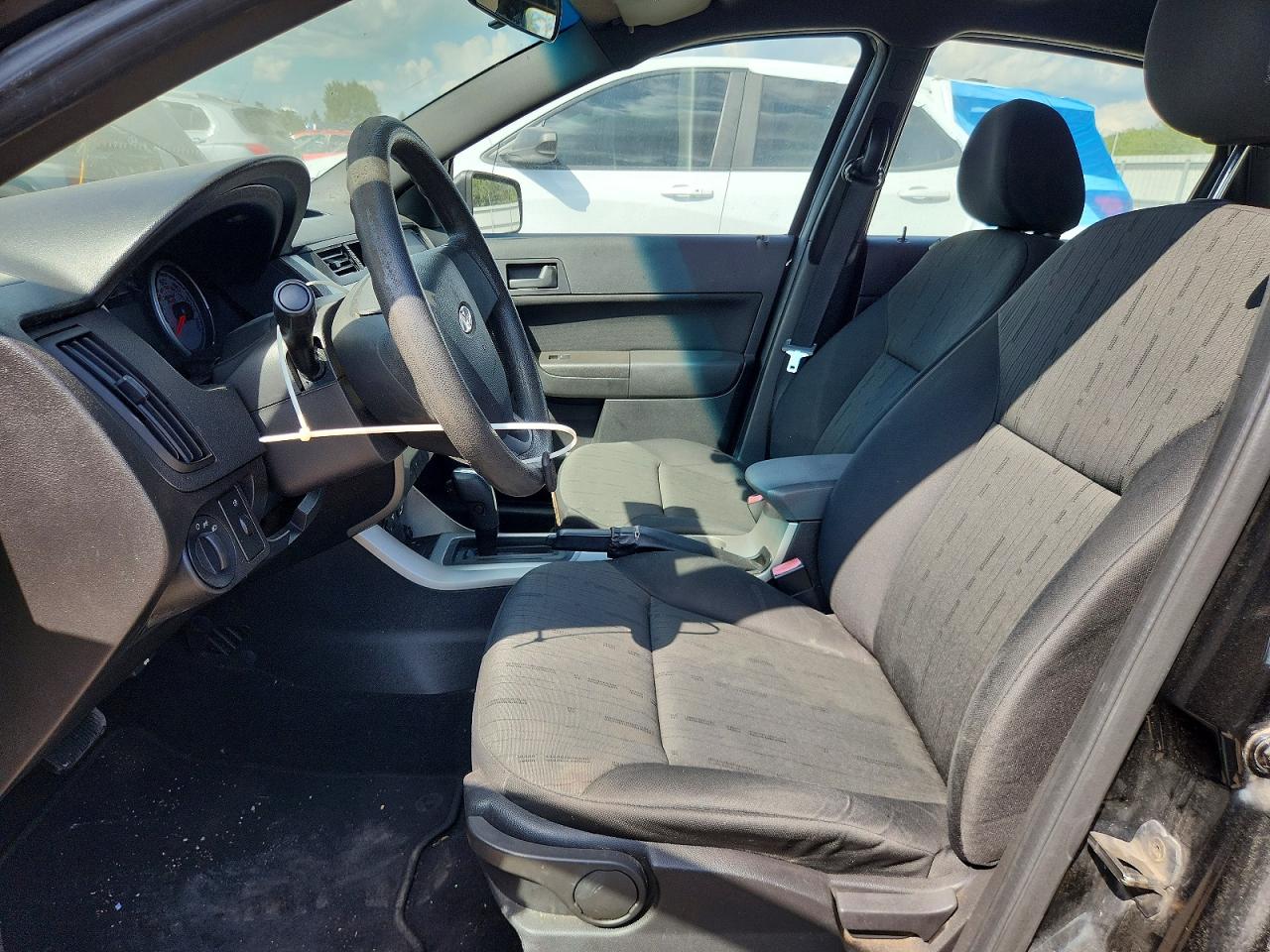 2010 Ford Focus Se Black vin: 1FAHP3FN6AW267473