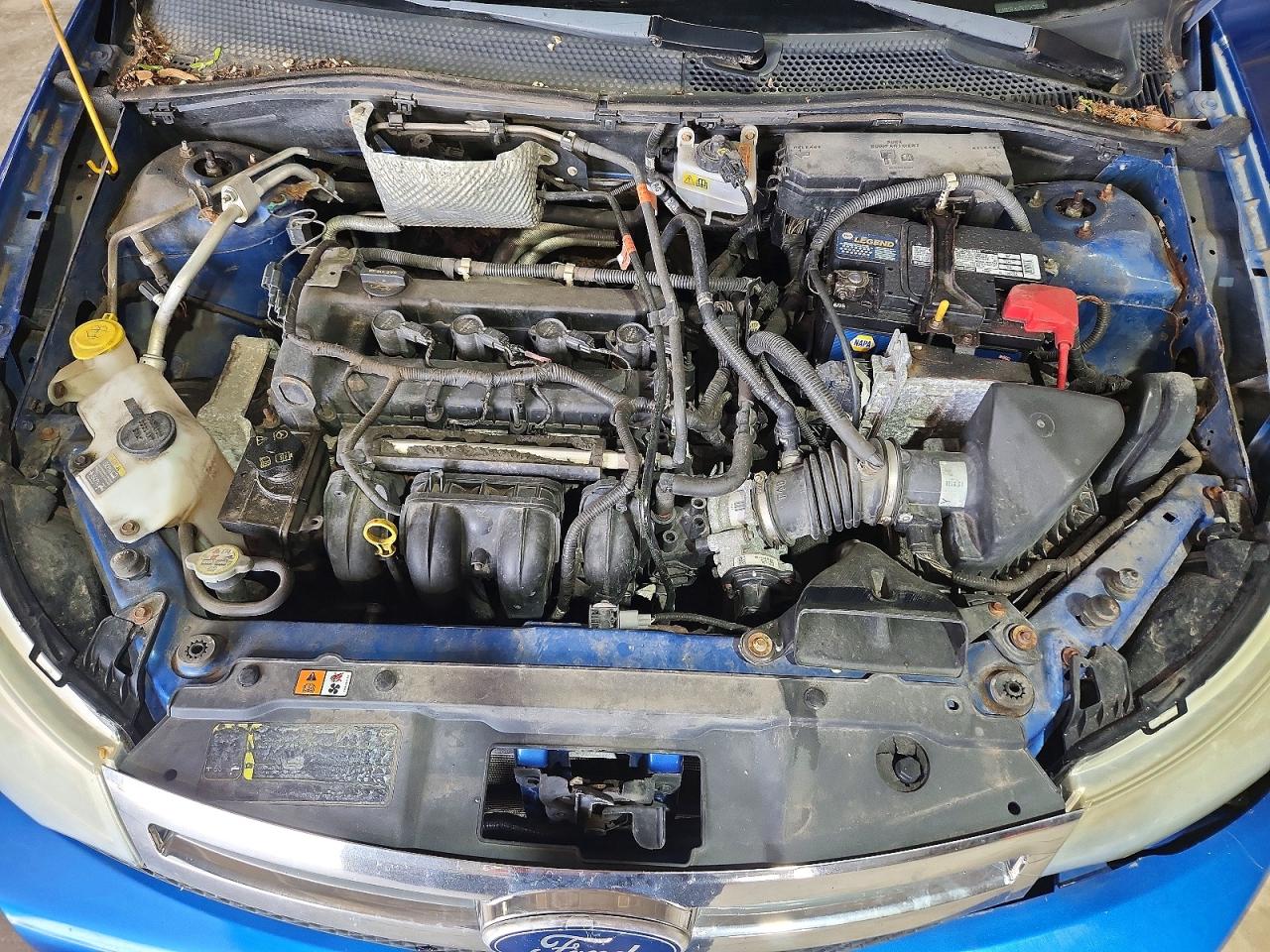 2011 Ford Focus Se Blue vin: 1FAHP3FN6BW126288