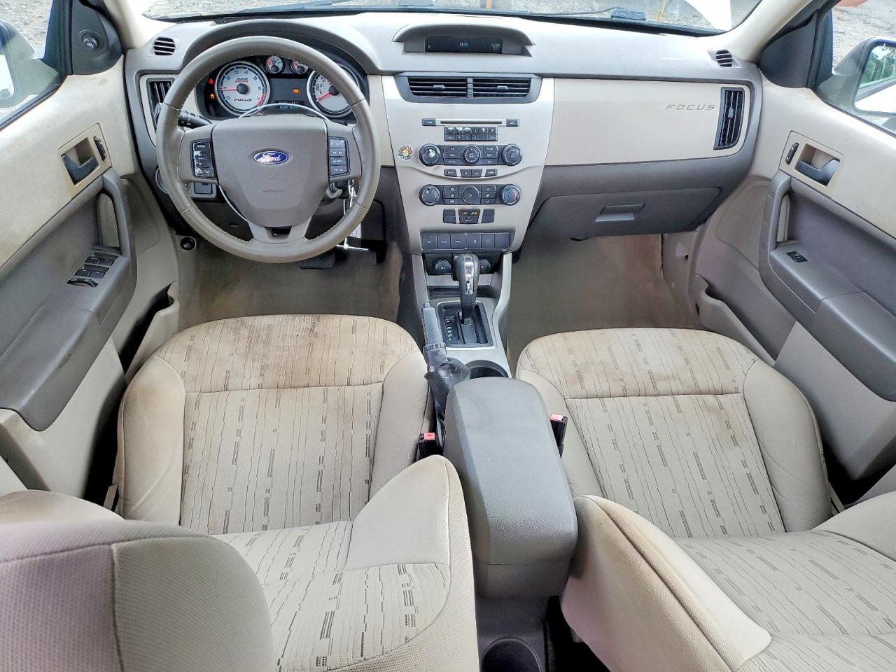 2011 Ford Focus Se White vin: 1FAHP3FN6BW174664