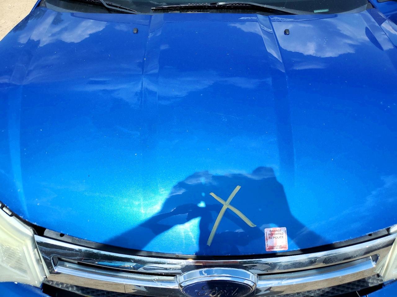 2010 Ford Focus Se Blue vin: 1FAHP3FN7AW216435