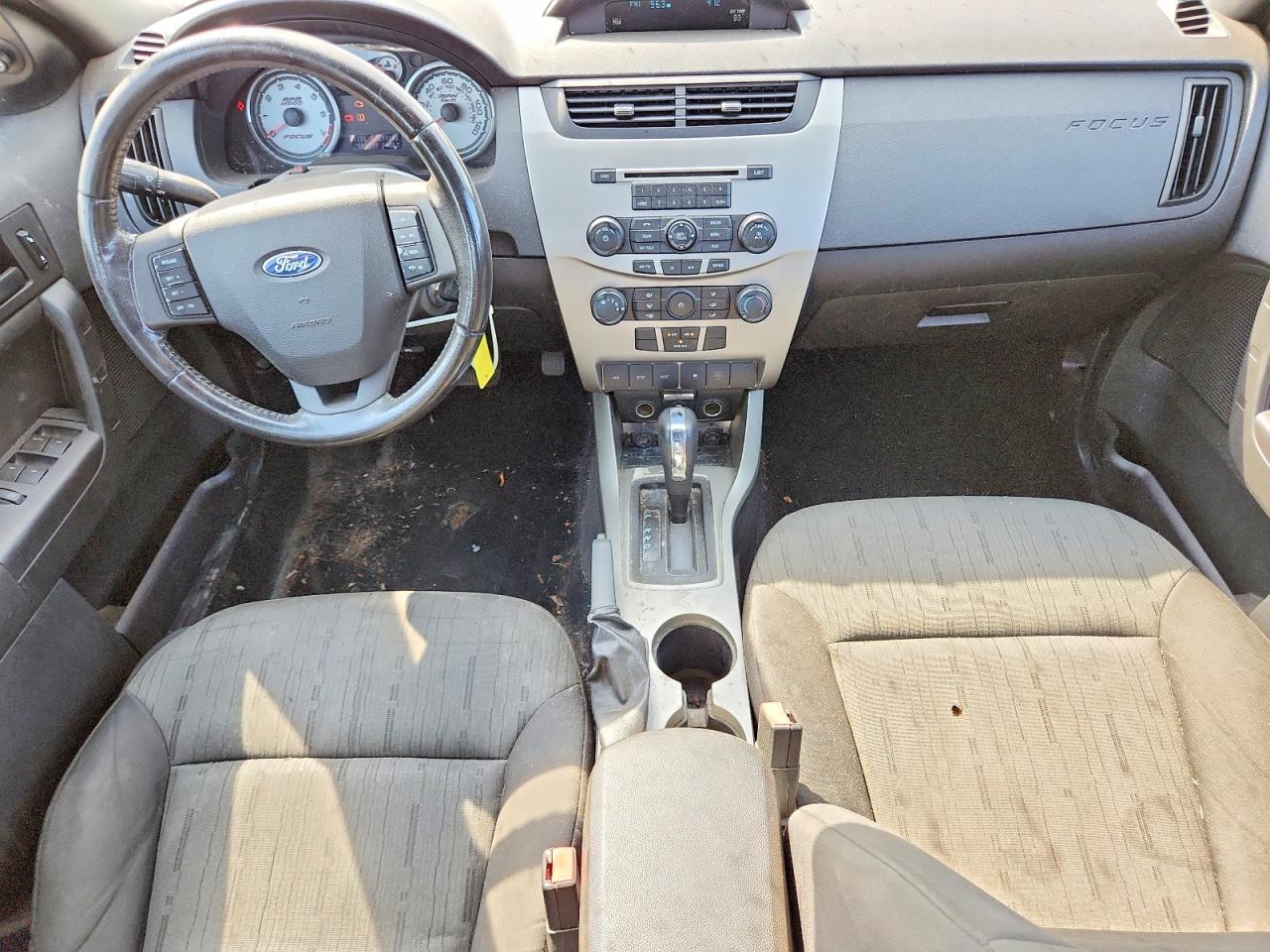 2010 Ford Focus Se Gray vin: 1FAHP3FN7AW247023