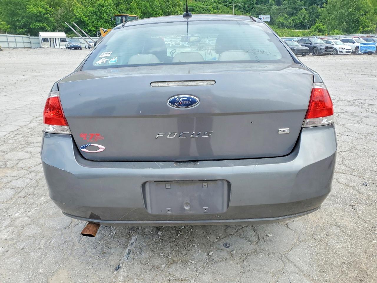 2010 Ford Focus Se Gray vin: 1FAHP3FN7AW261357