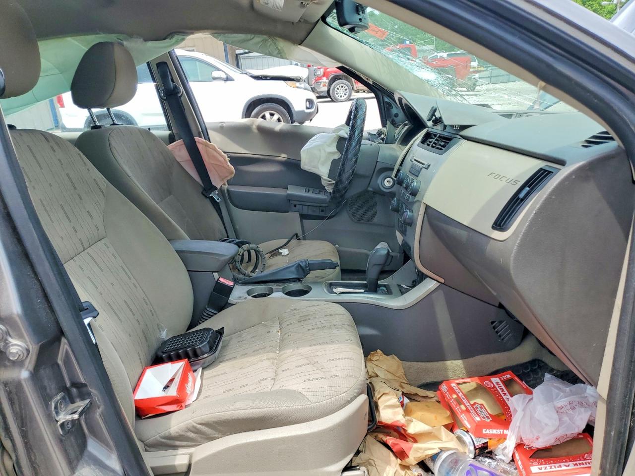 2010 Ford Focus Se Gray vin: 1FAHP3FN7AW261357