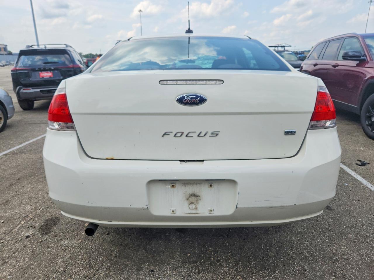2011 Ford Focus Se White vin: 1FAHP3FN7BW122251