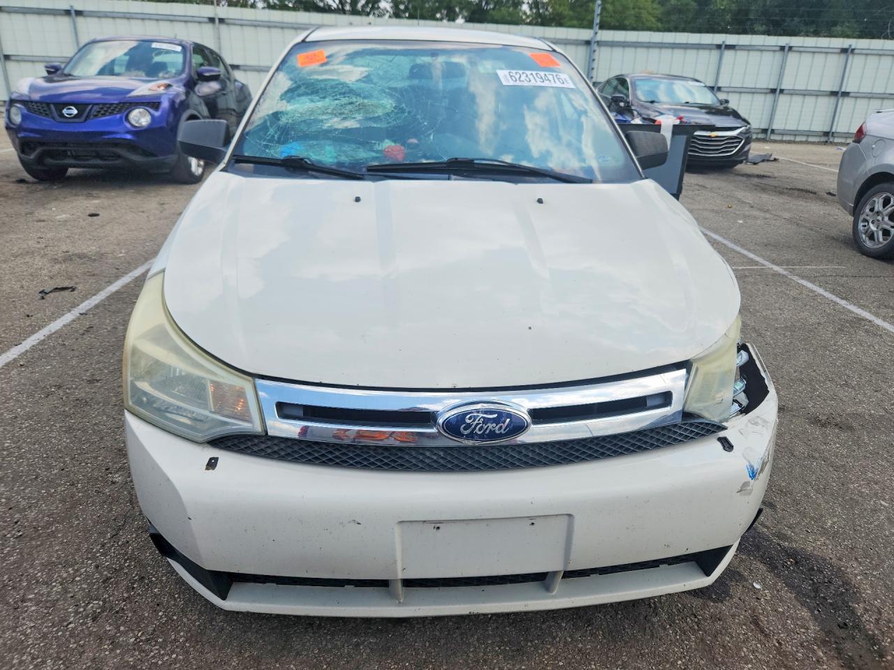2011 Ford Focus Se White vin: 1FAHP3FN7BW122251