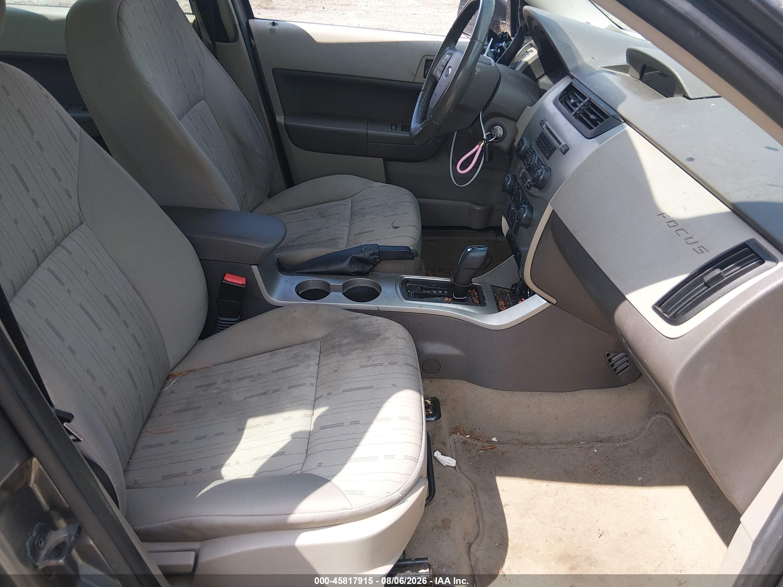 2011 Ford Focus Se Gray vin: 1FAHP3FN7BW156786