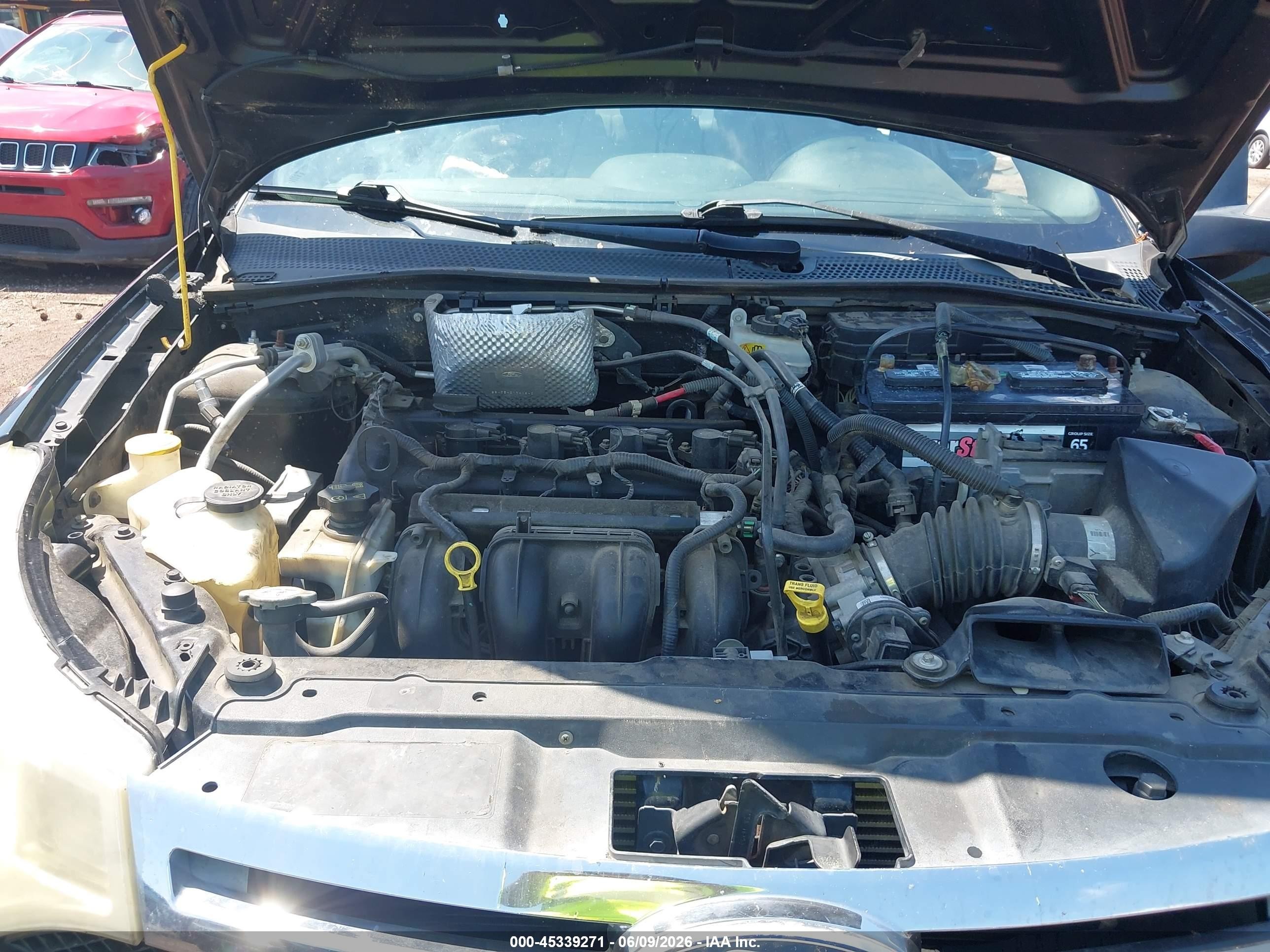 2011 Ford Focus Se Черный vin: 1FAHP3FN7BW179159