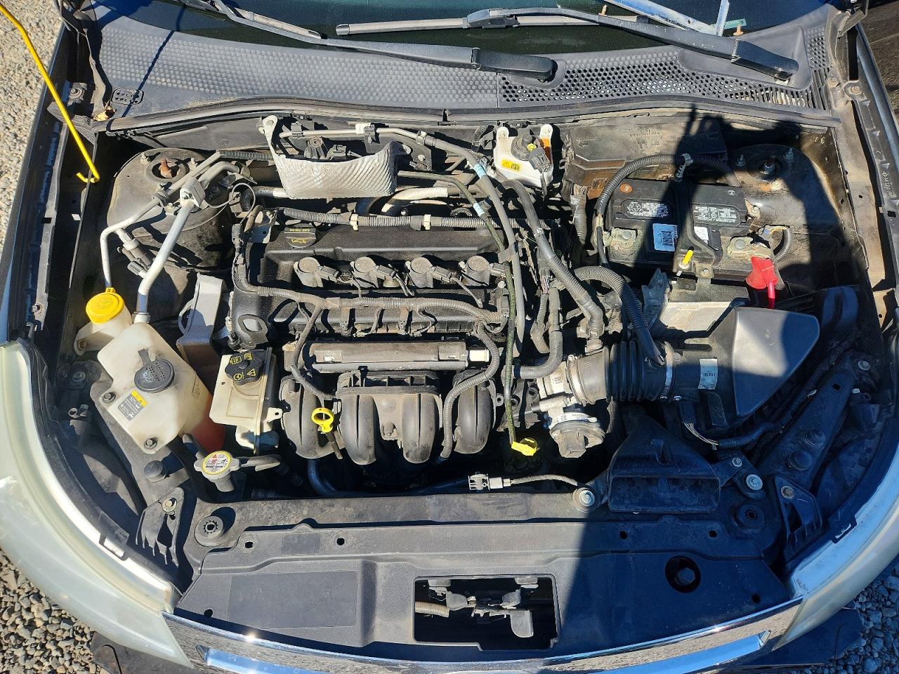 2011 Ford Focus Se Black vin: 1FAHP3FN7BW201936