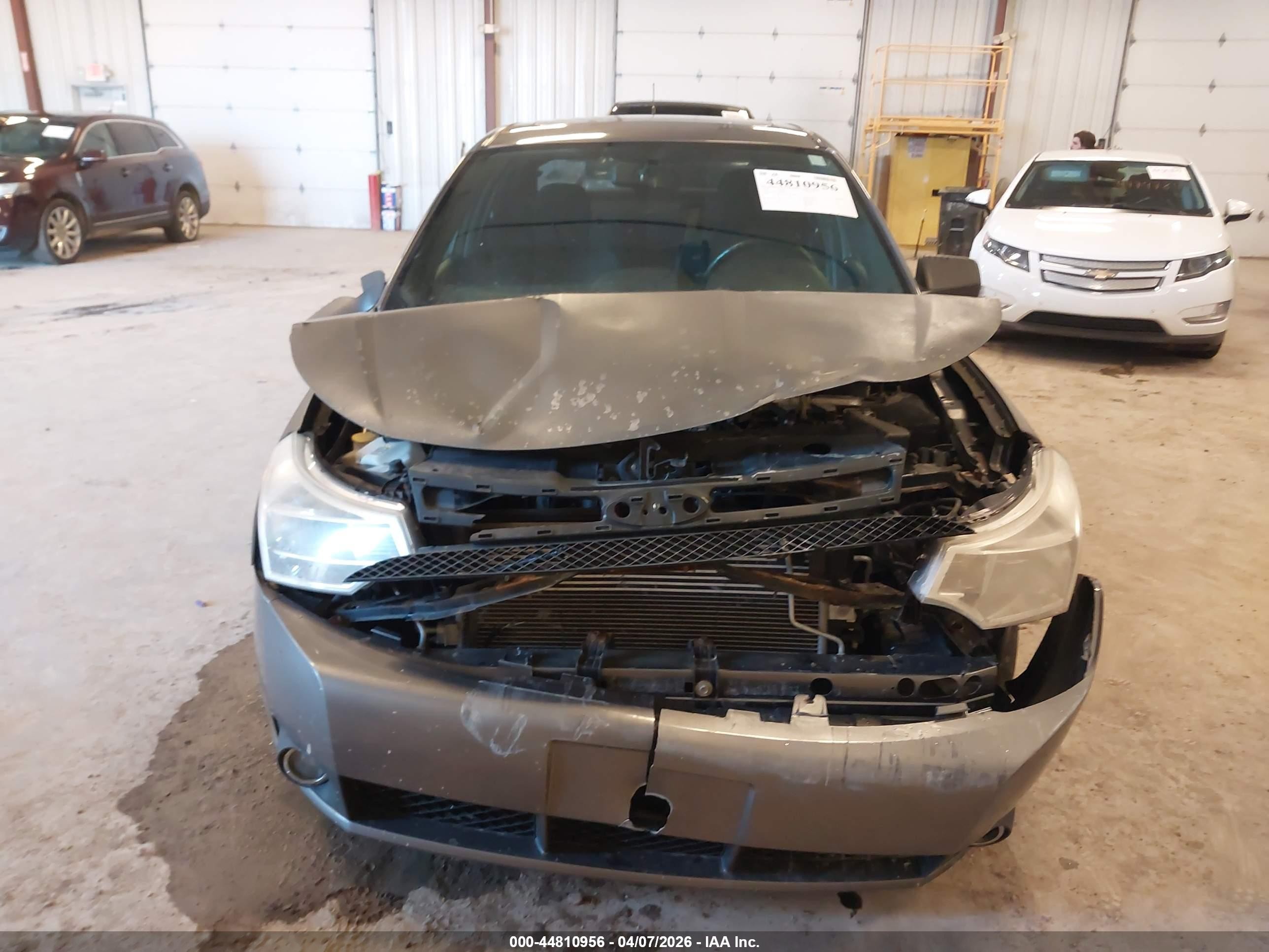 2010 Ford Focus Se Серый vin: 1FAHP3FN8AW160795