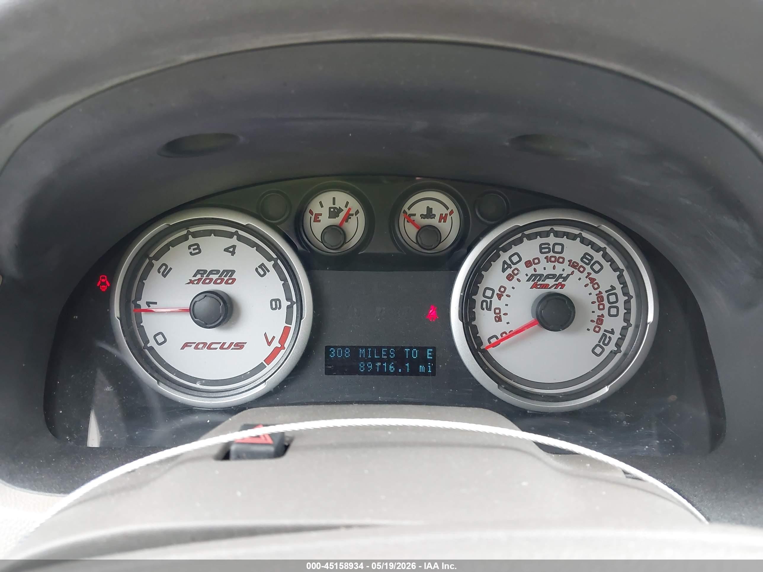 2010 Ford Focus Se Black vin: 1FAHP3FN8AW234667