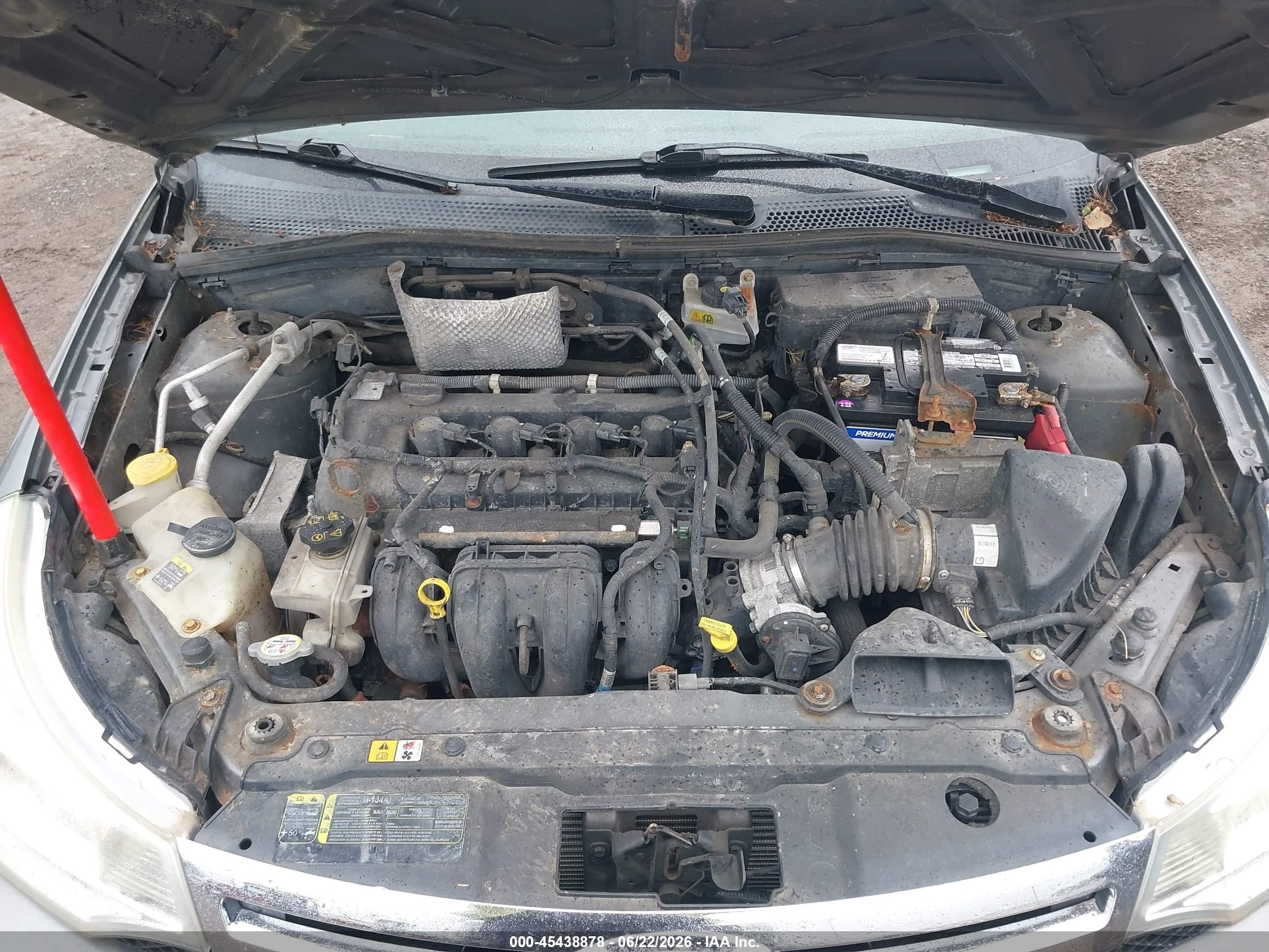 2010 Ford Focus Se Серый vin: 1FAHP3FN8AW277776