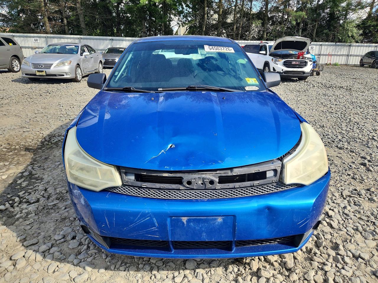 2011 Ford Focus Se Blue vin: 1FAHP3FN8BW128298