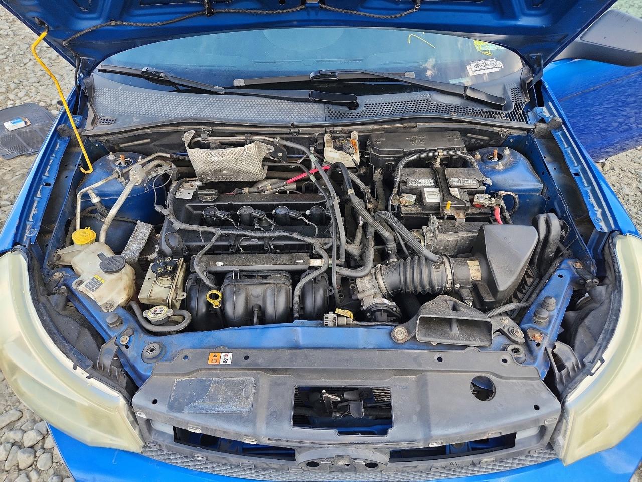 2011 Ford Focus Se Blue vin: 1FAHP3FN8BW128298