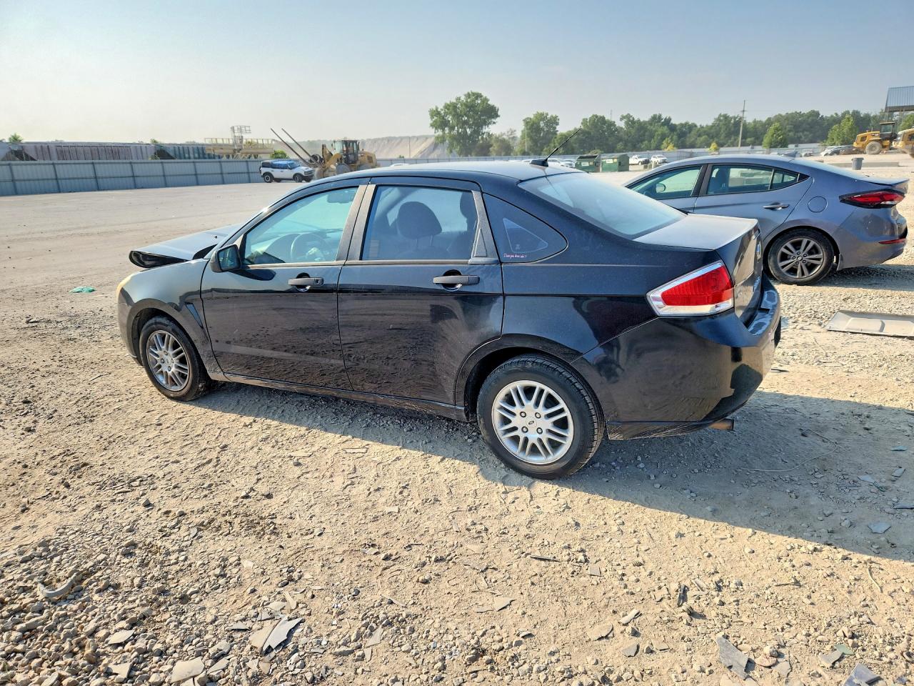 2011 Ford Focus Se Black vin: 1FAHP3FN8BW141441
