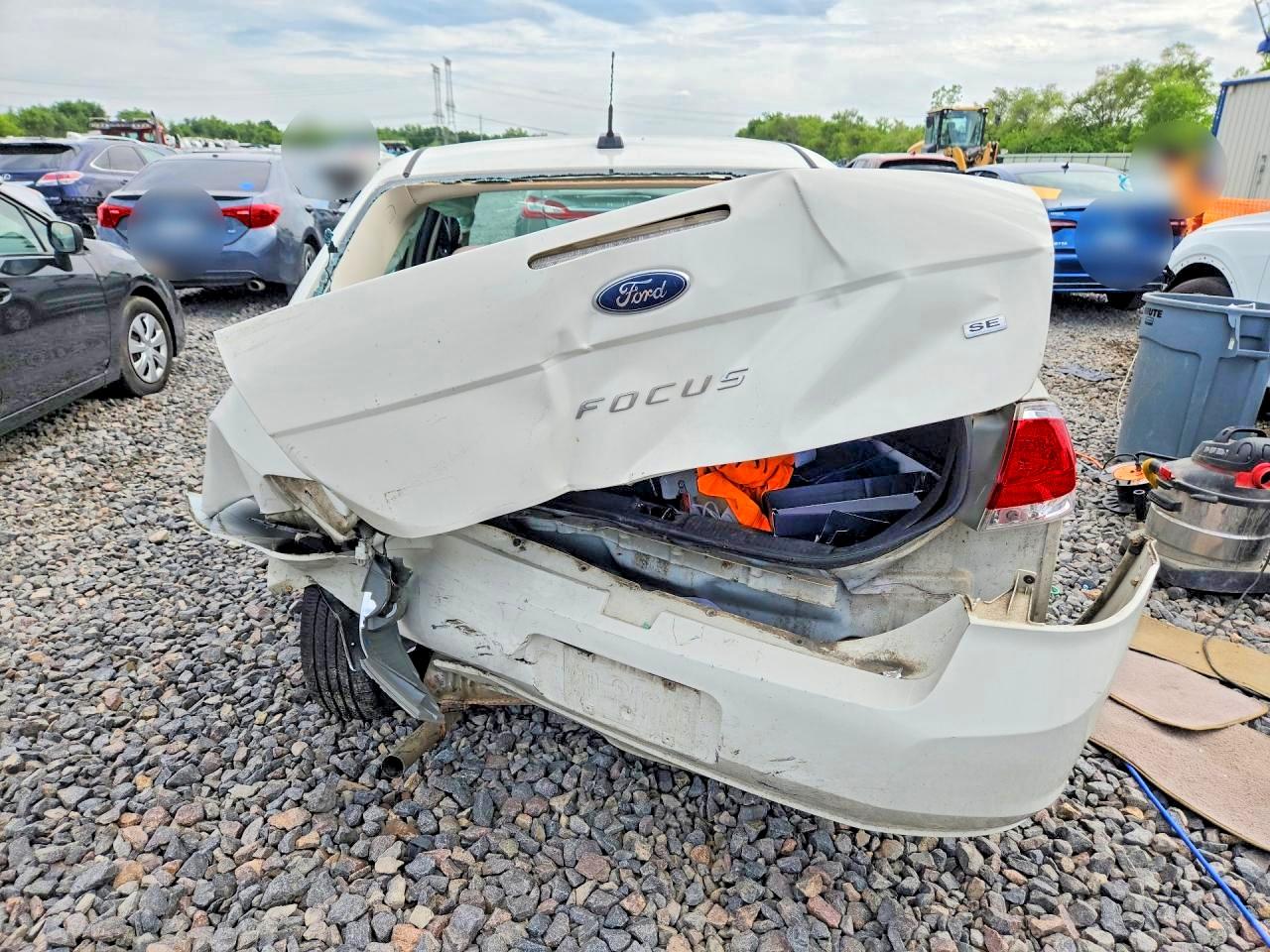 2011 Ford Focus Se White vin: 1FAHP3FN8BW144470