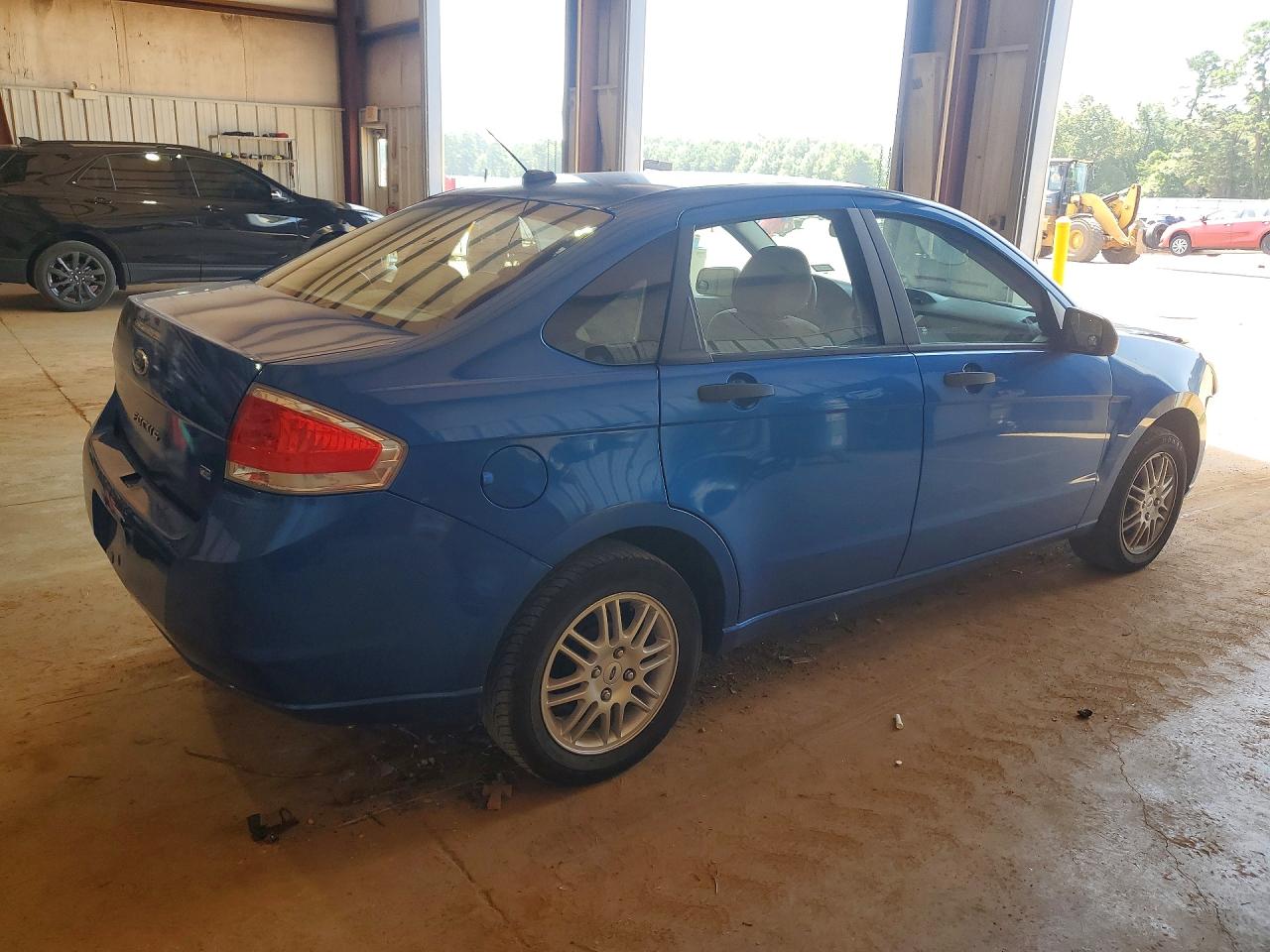 2011 Ford Focus Se Blue vin: 1FAHP3FN8BW189635