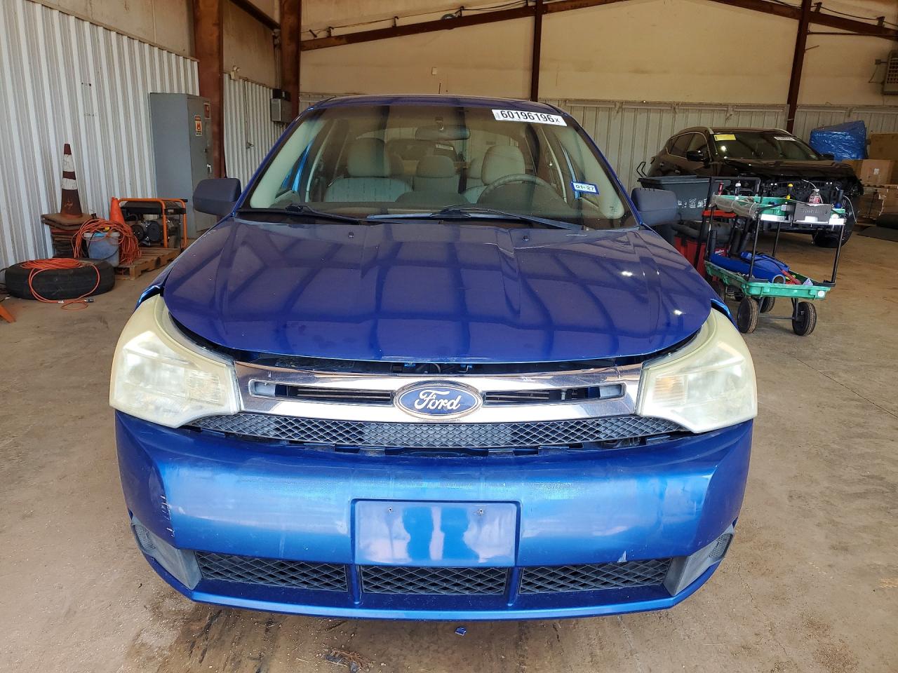 2011 Ford Focus Se Blue vin: 1FAHP3FN8BW189635