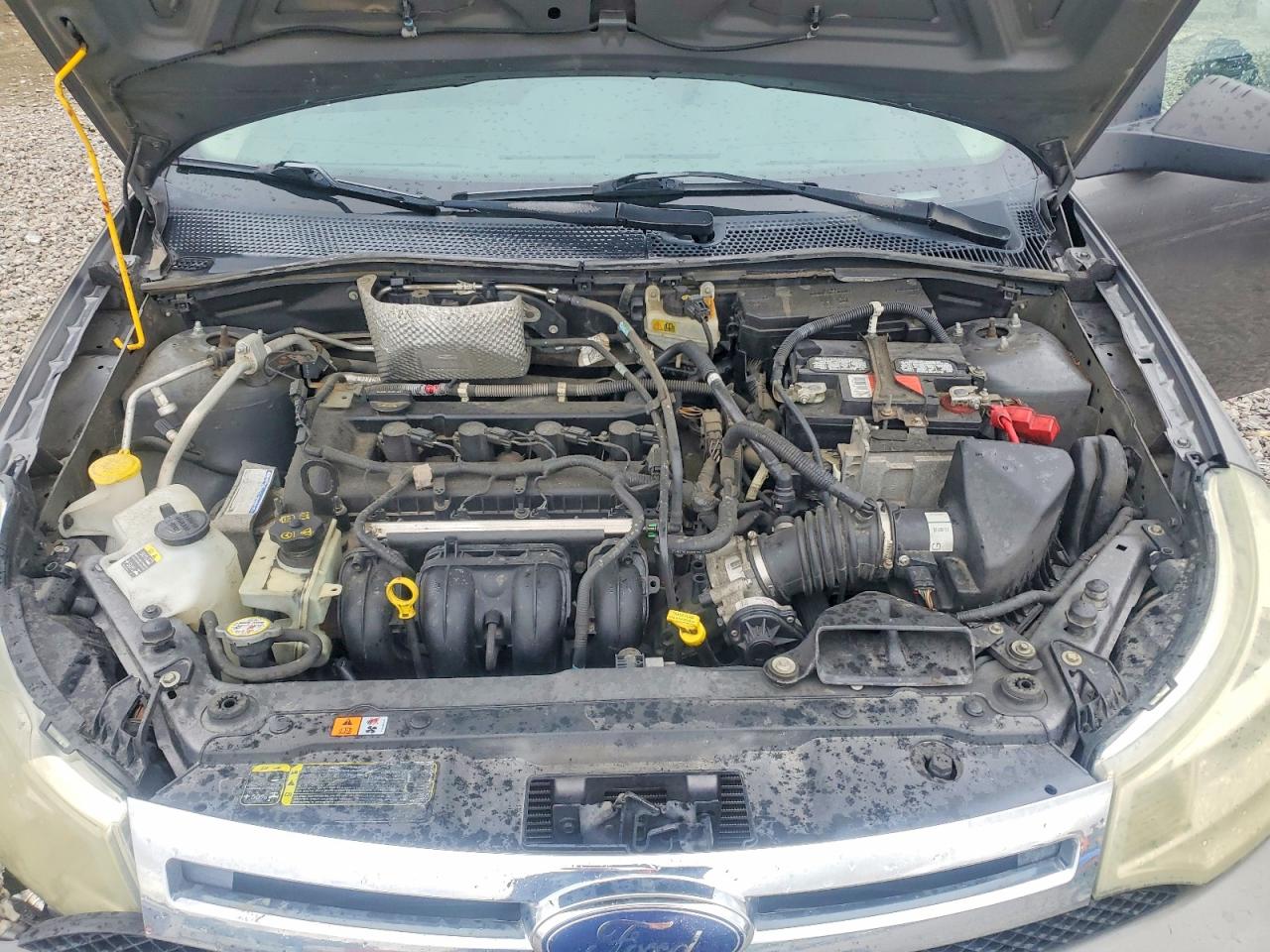 2010 Ford Focus Se Gray vin: 1FAHP3FN9AW137266