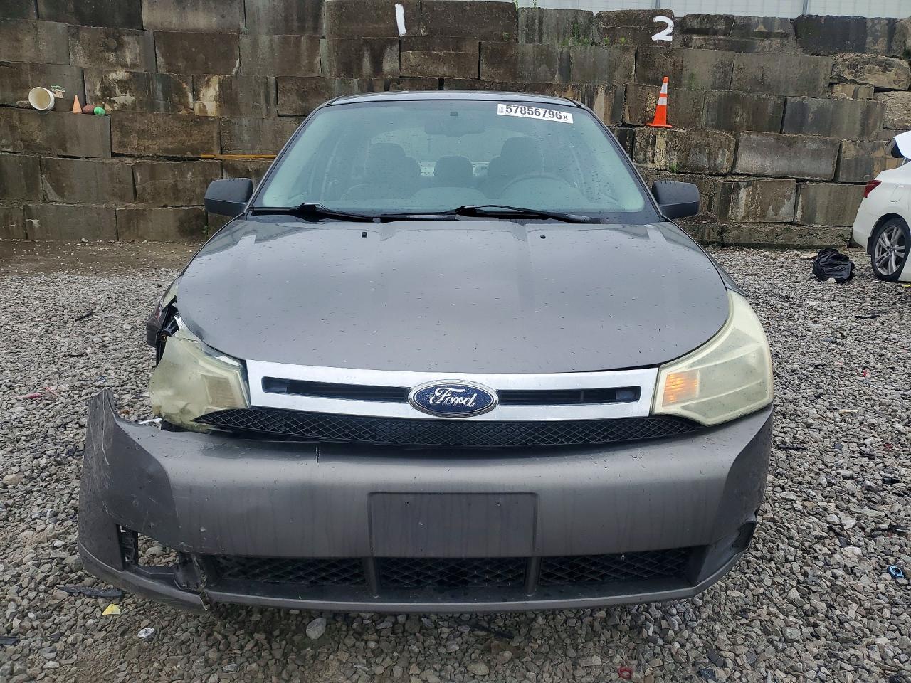 2010 Ford Focus Se Gray vin: 1FAHP3FN9AW137266