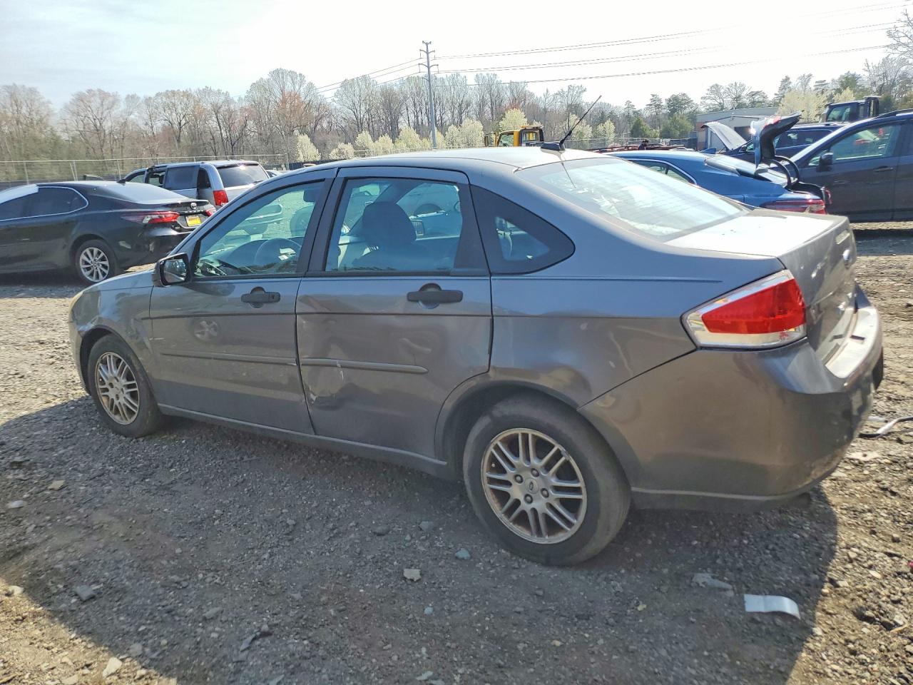 2010 Ford Focus Se Gray vin: 1FAHP3FN9AW142774